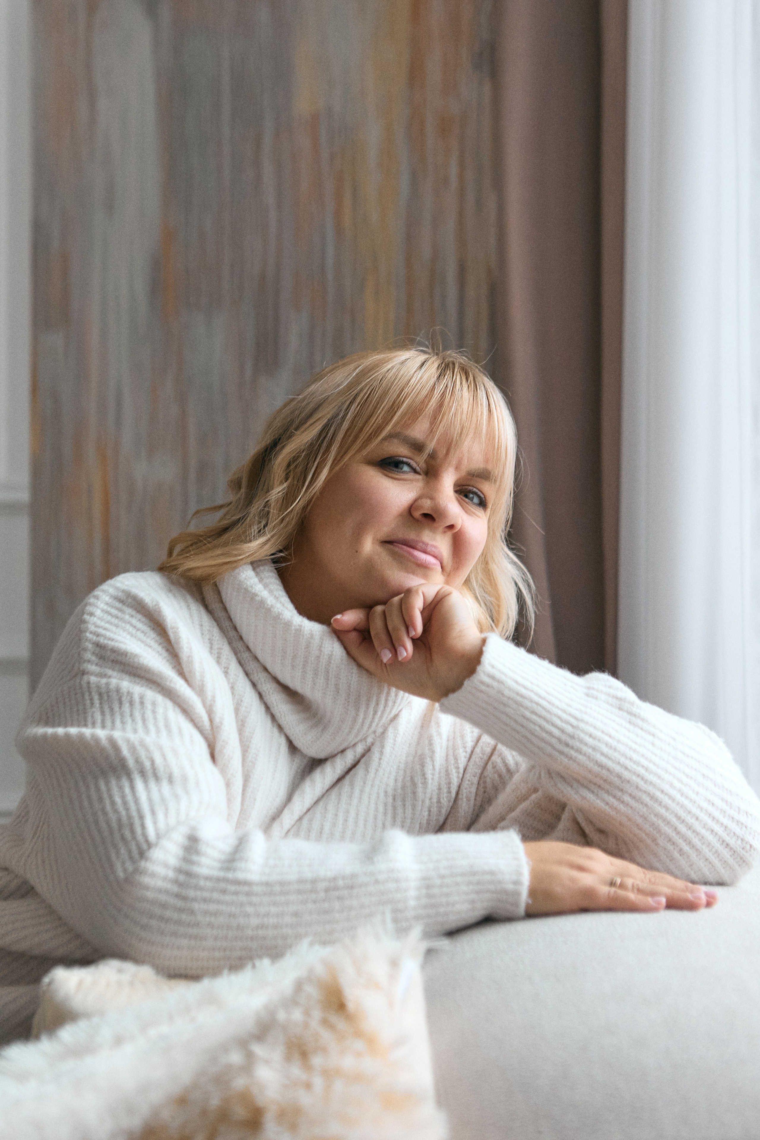 Новогодняя фотосессия мамы и сына