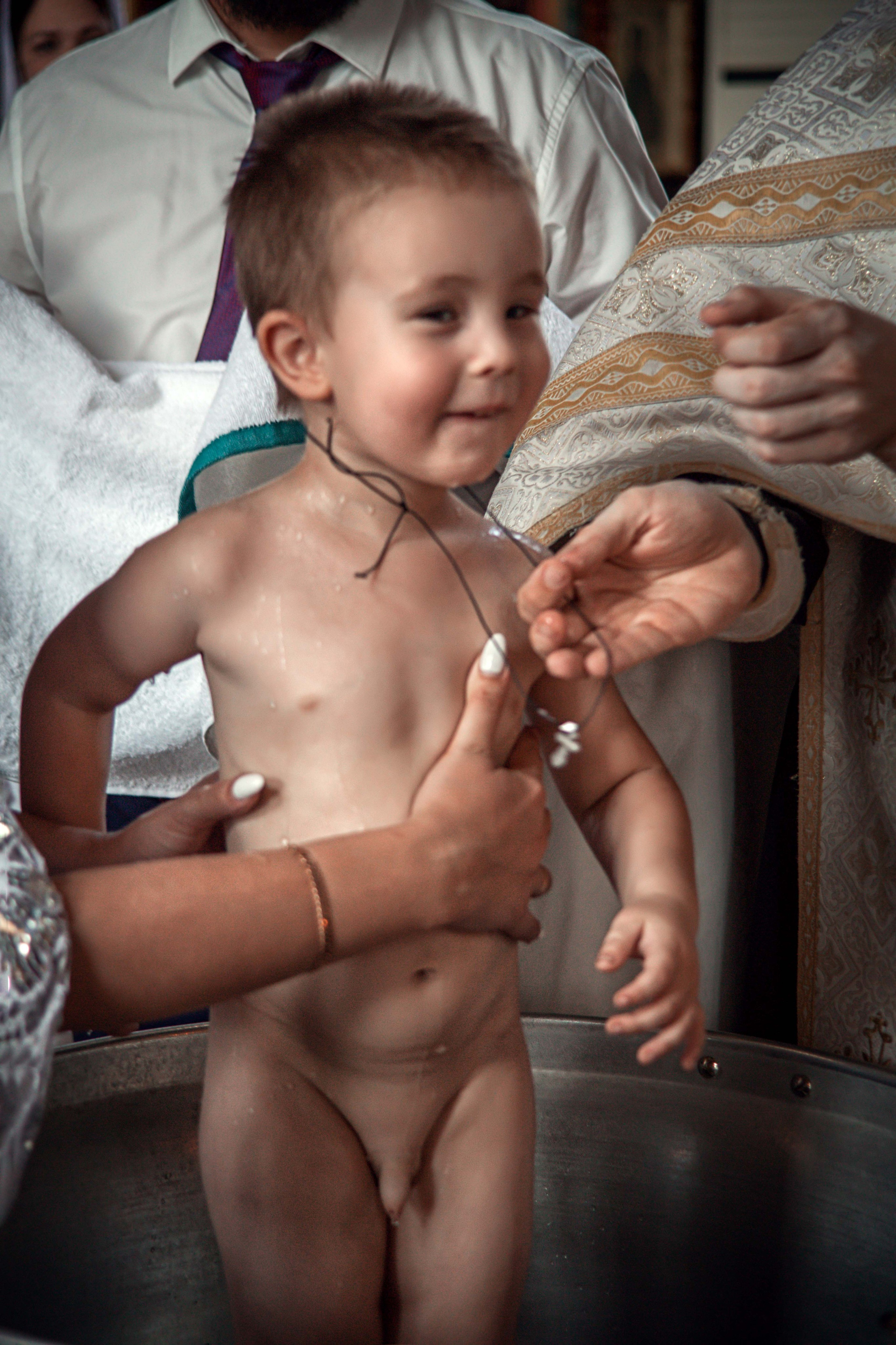 Крещение. Семейный и детский фотограф в Москве Ольга Кривенцова