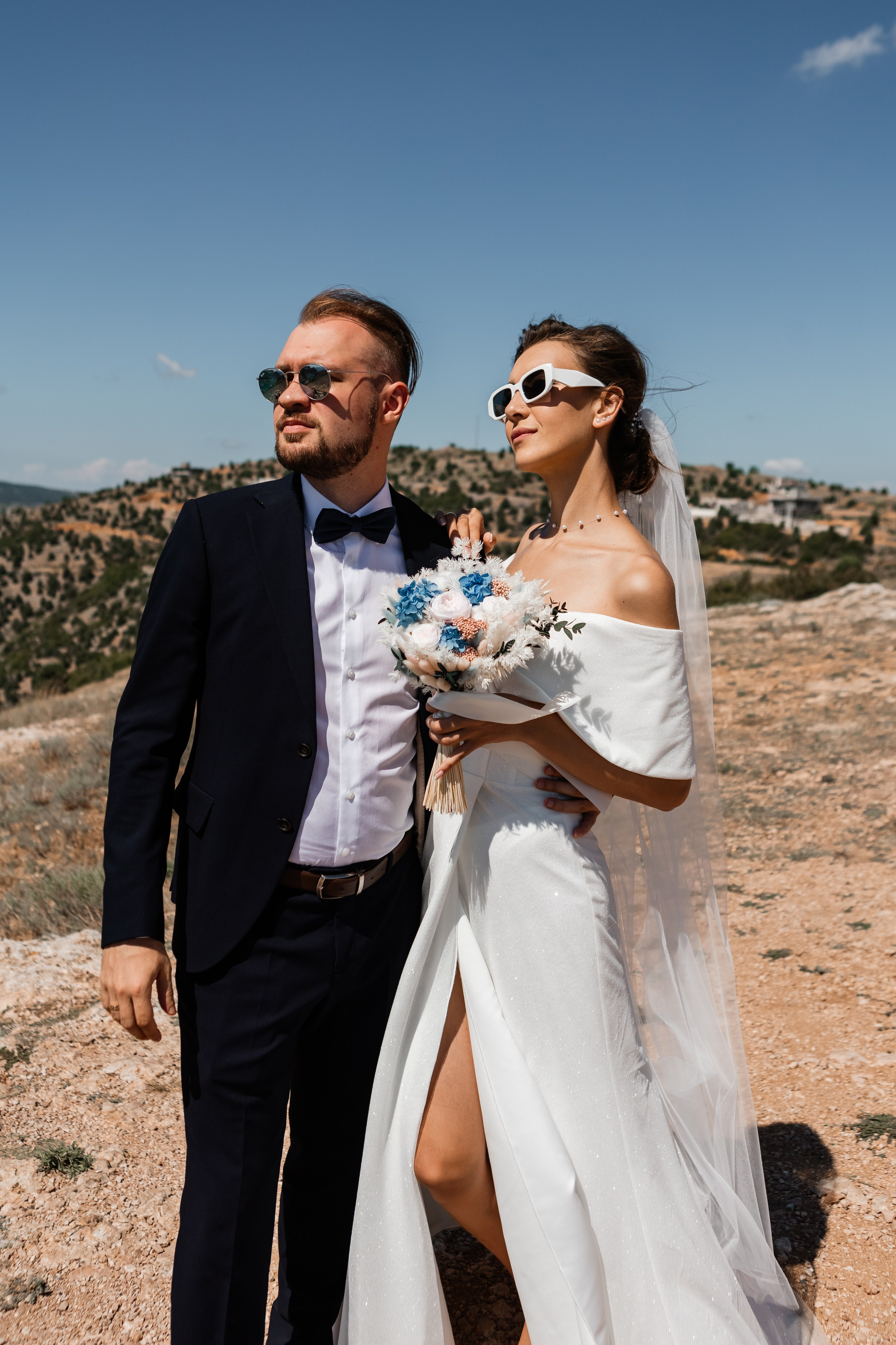 Свадебная съёмка в Балаклаве в крепости Чембало. Свадебный фотограф, фотосъемка в Крыму, Севастополе, Симферополе, Ялте