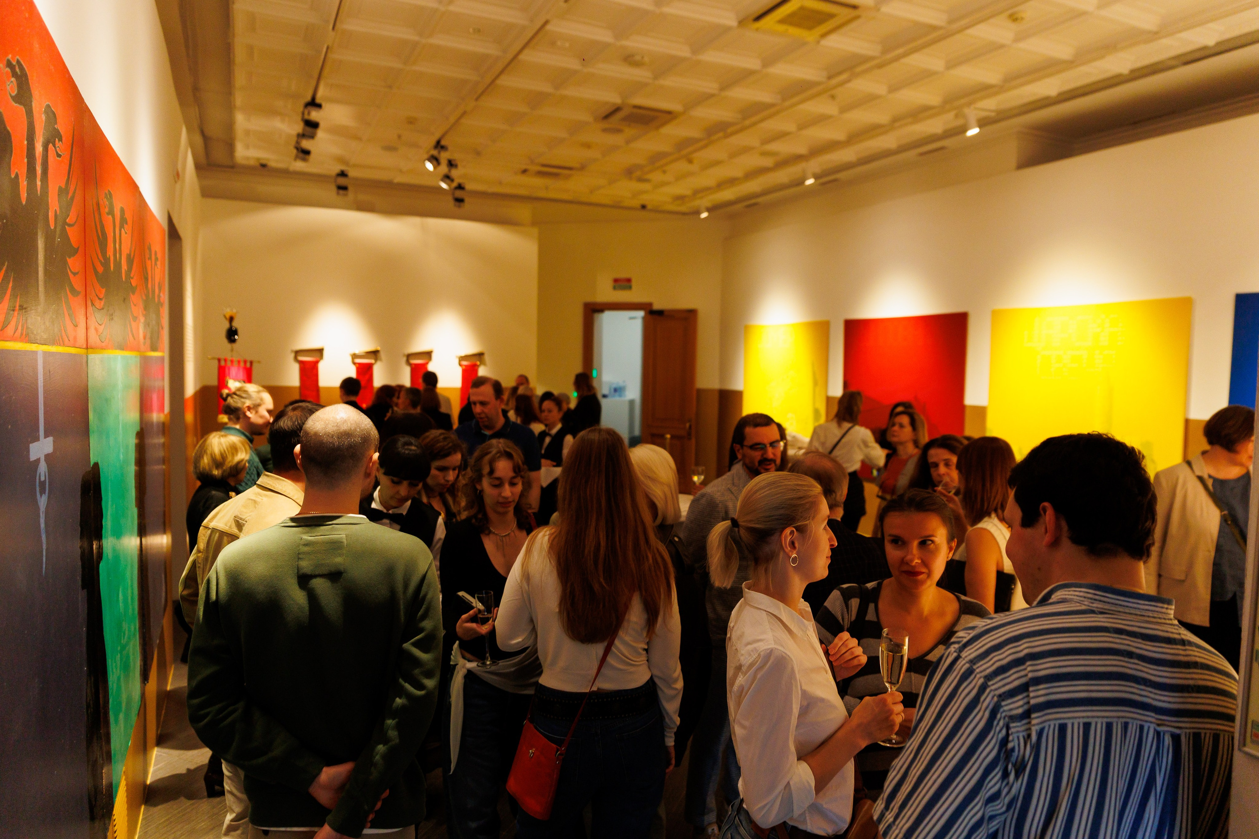 Открытите выставки Небесная География или разбор полетов Андрея Филиппова. Фотограф Иван Недорез