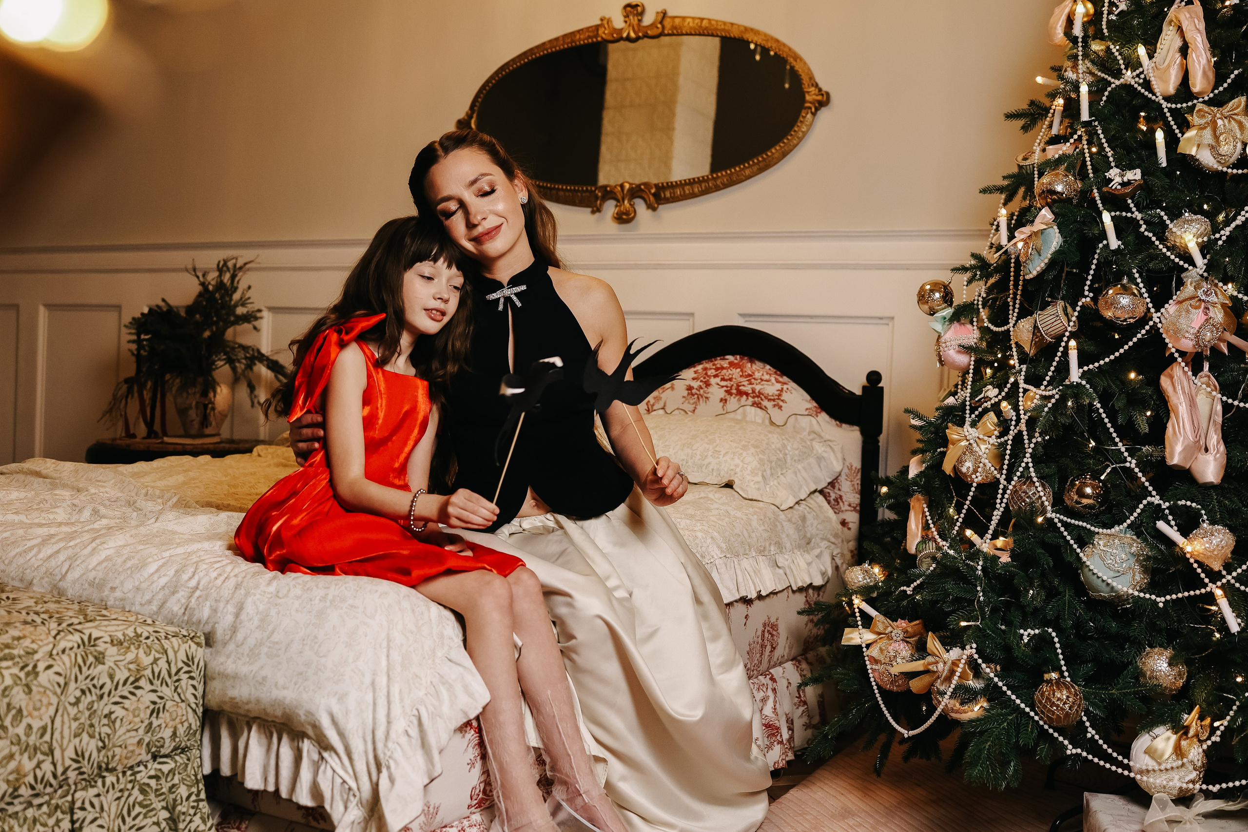Новогодняя история Людмилы и Полины. Свадебный и семейный фотограф в Воронеже Ксения Воротникова
