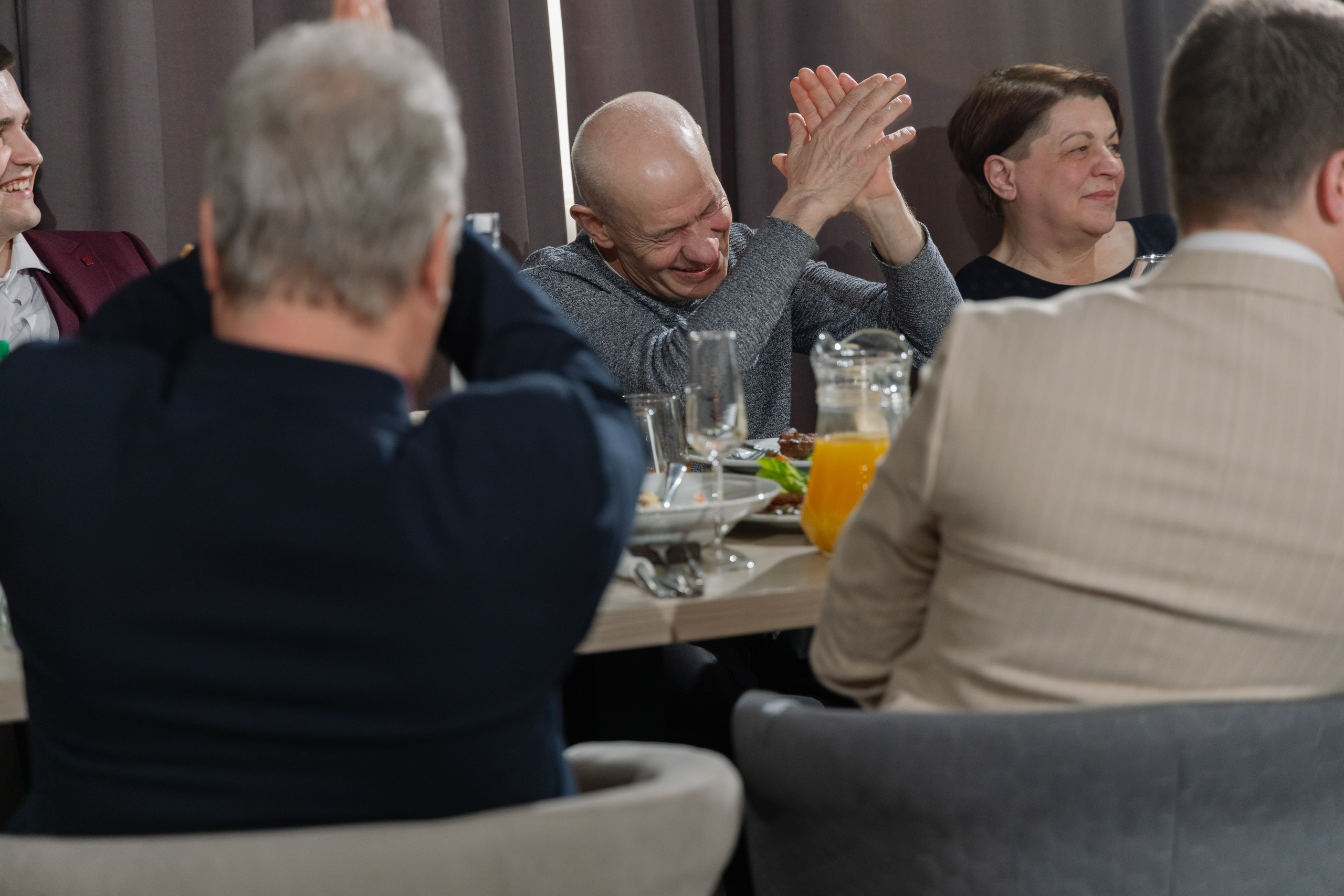 Фотосъемка юбилея в кафе BALDENINI в Минске. Свадебный фотограф в Минске/Беларуси Сергей Спиридонов
