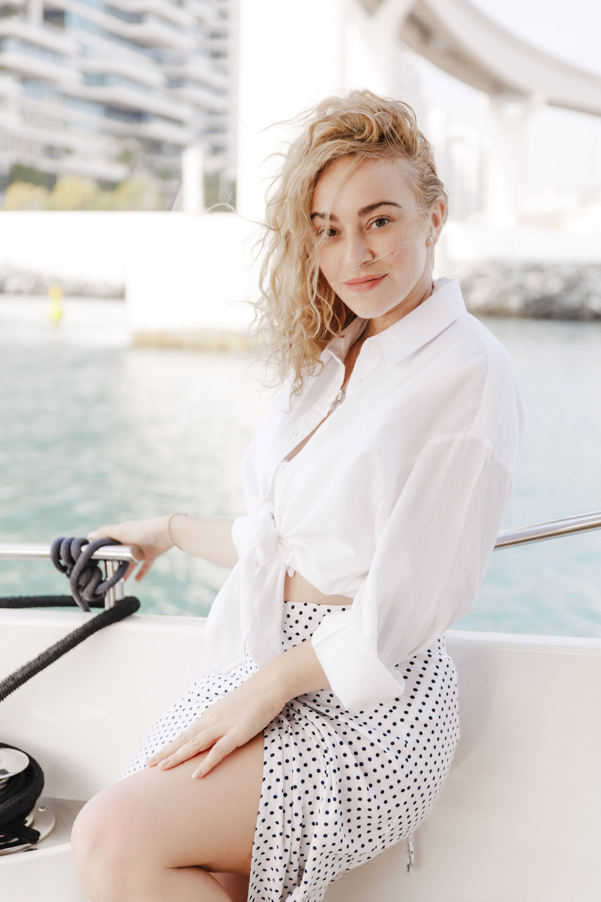 Yacht trip in Dubai Marina. Фотограф Андрей Баксов