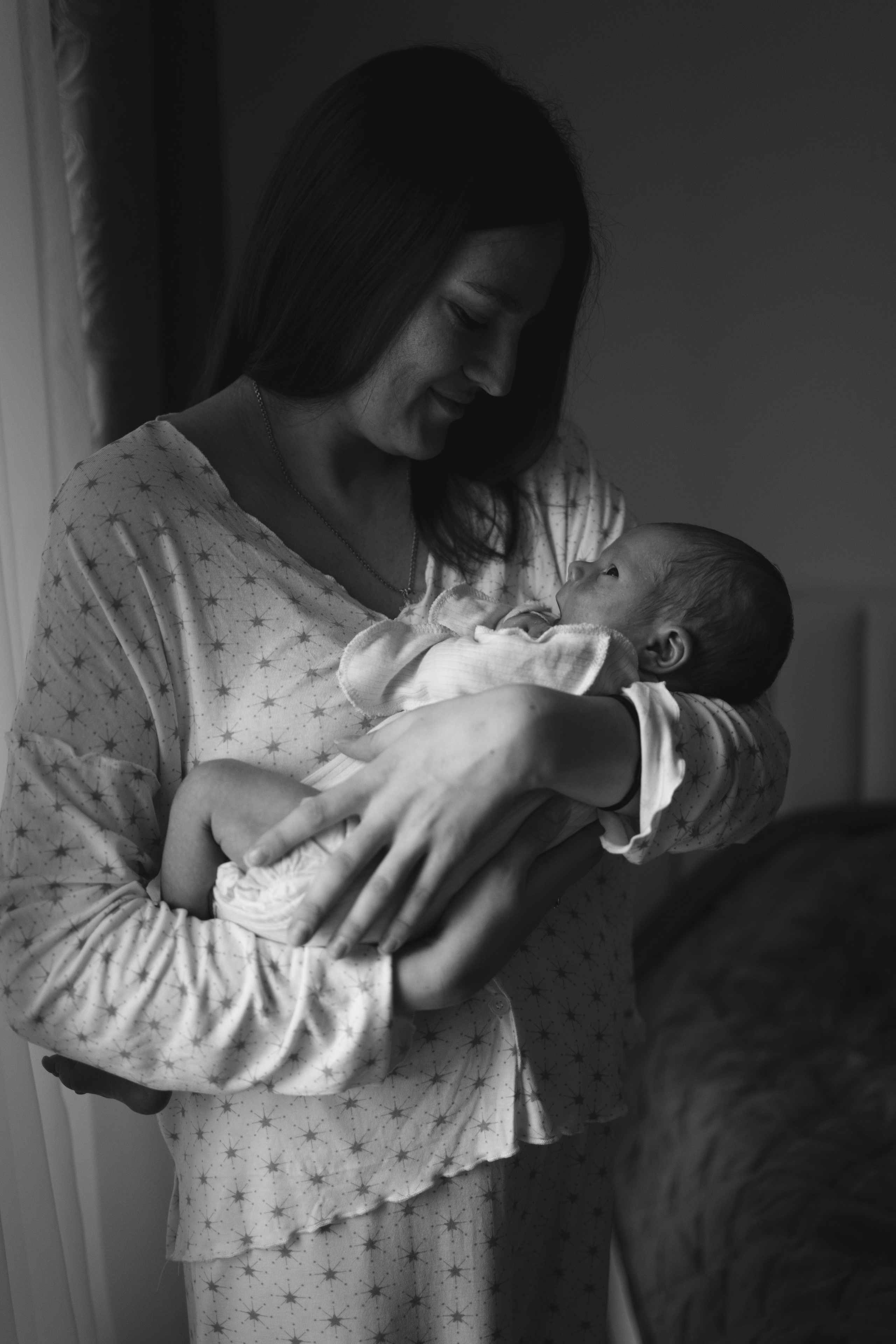 Семейная домашняя фотосессия новорожденного. Семейный фотограф в Москве и Люберцах Юлия Гуськова