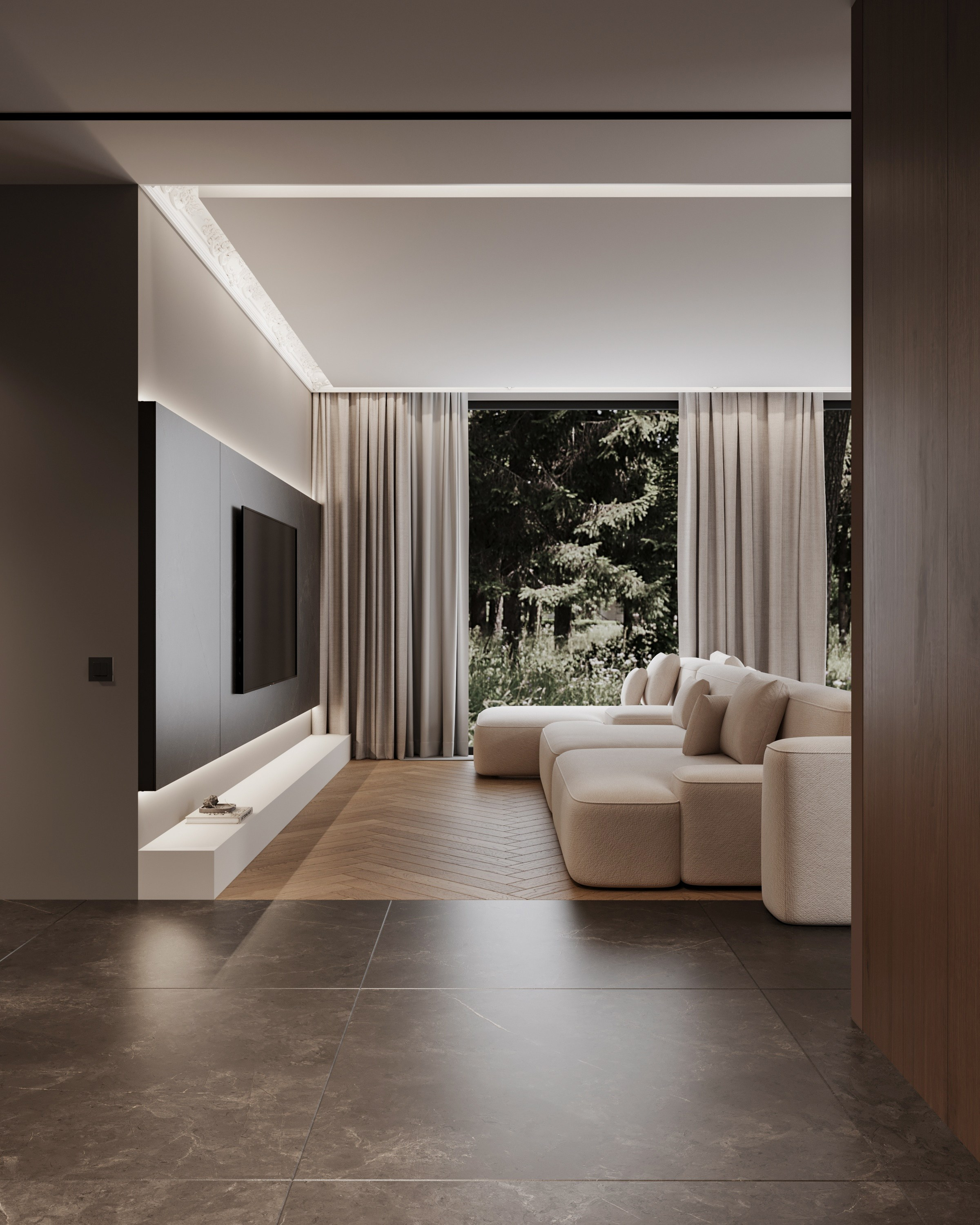 FOREST HOUSE. 3d визуализатор Анастасия Науменко