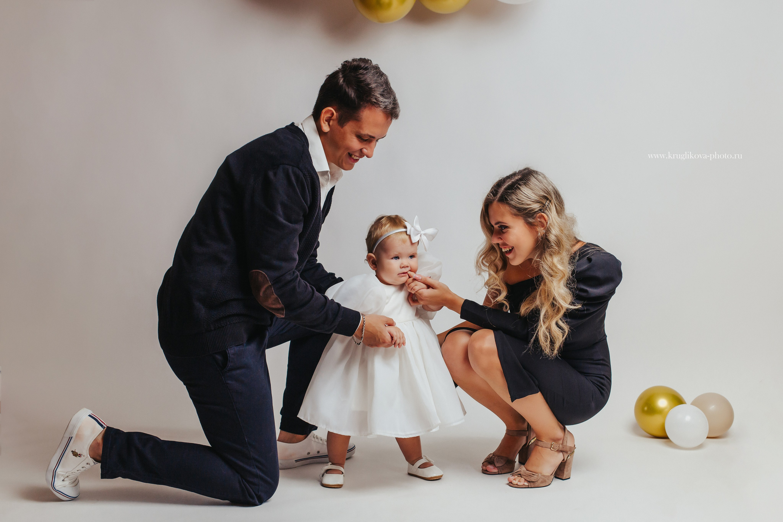 Фотосессия годика для девочки. Фотограф новорожденных и детский в Сергиевом Посаде Кругликова Юлия