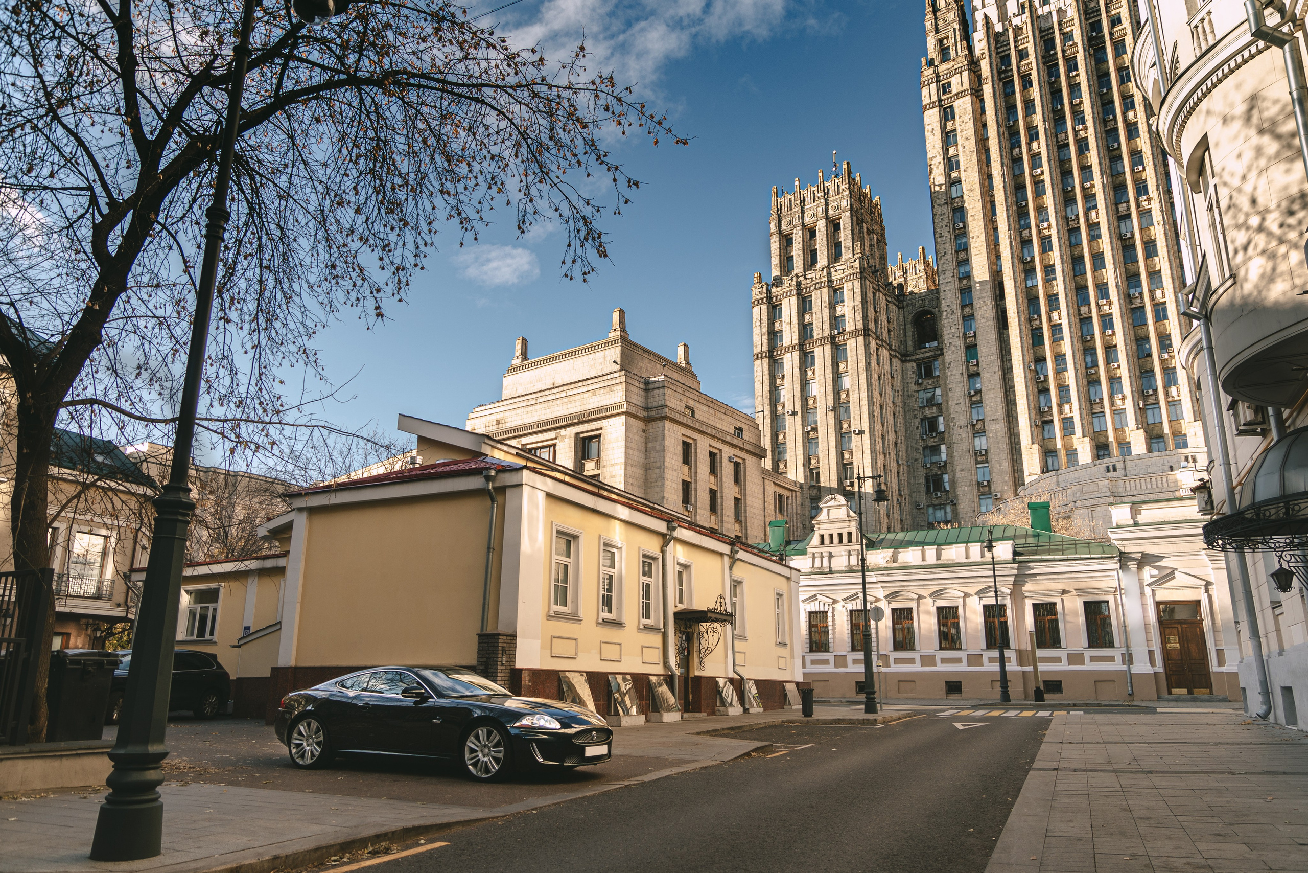Jaguar XKR в Москве. Жуков Илья  свадебный фотограф в Москве