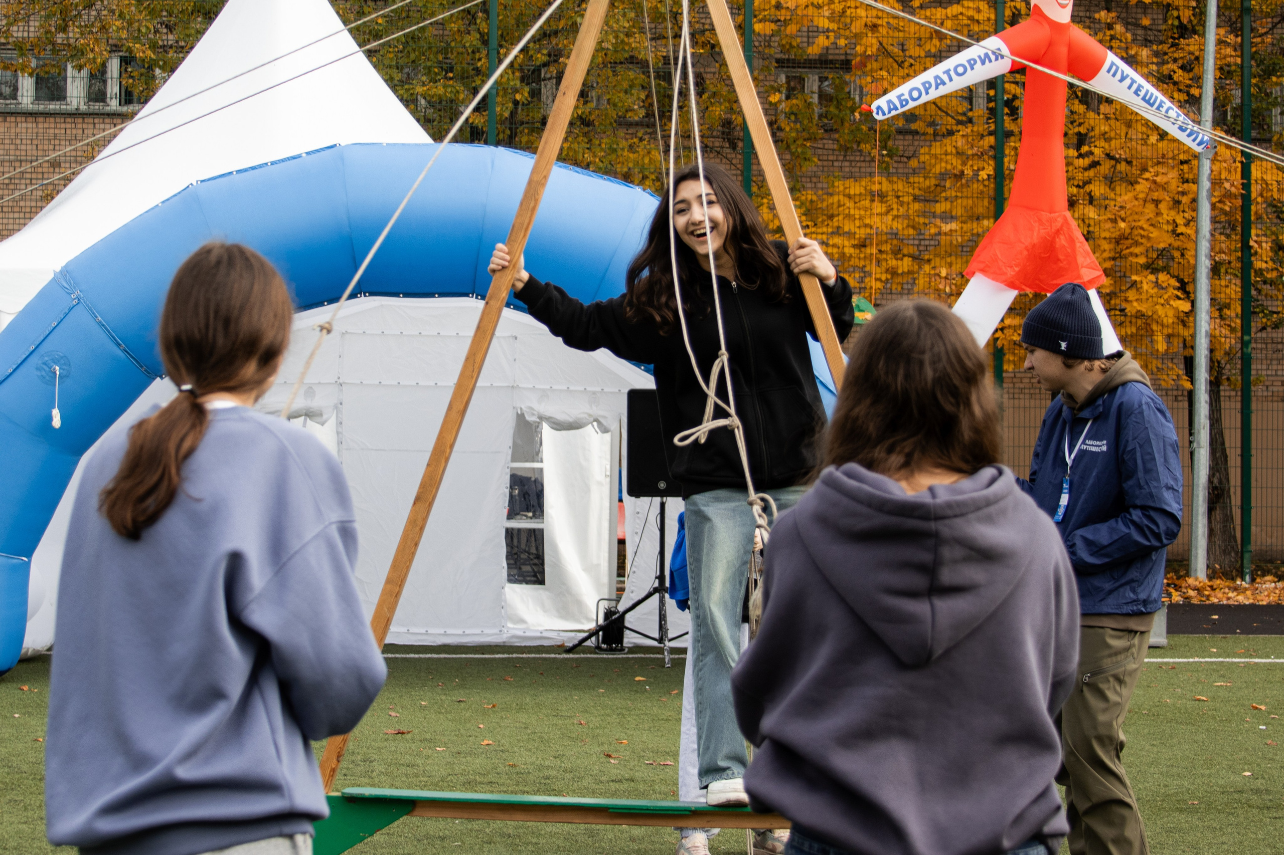 «Первый слёт» региональный туристский слёт Движения Первых города Москвы 2025. Репортажный фотограф в Москве и Зеленограде Виктория Шишова