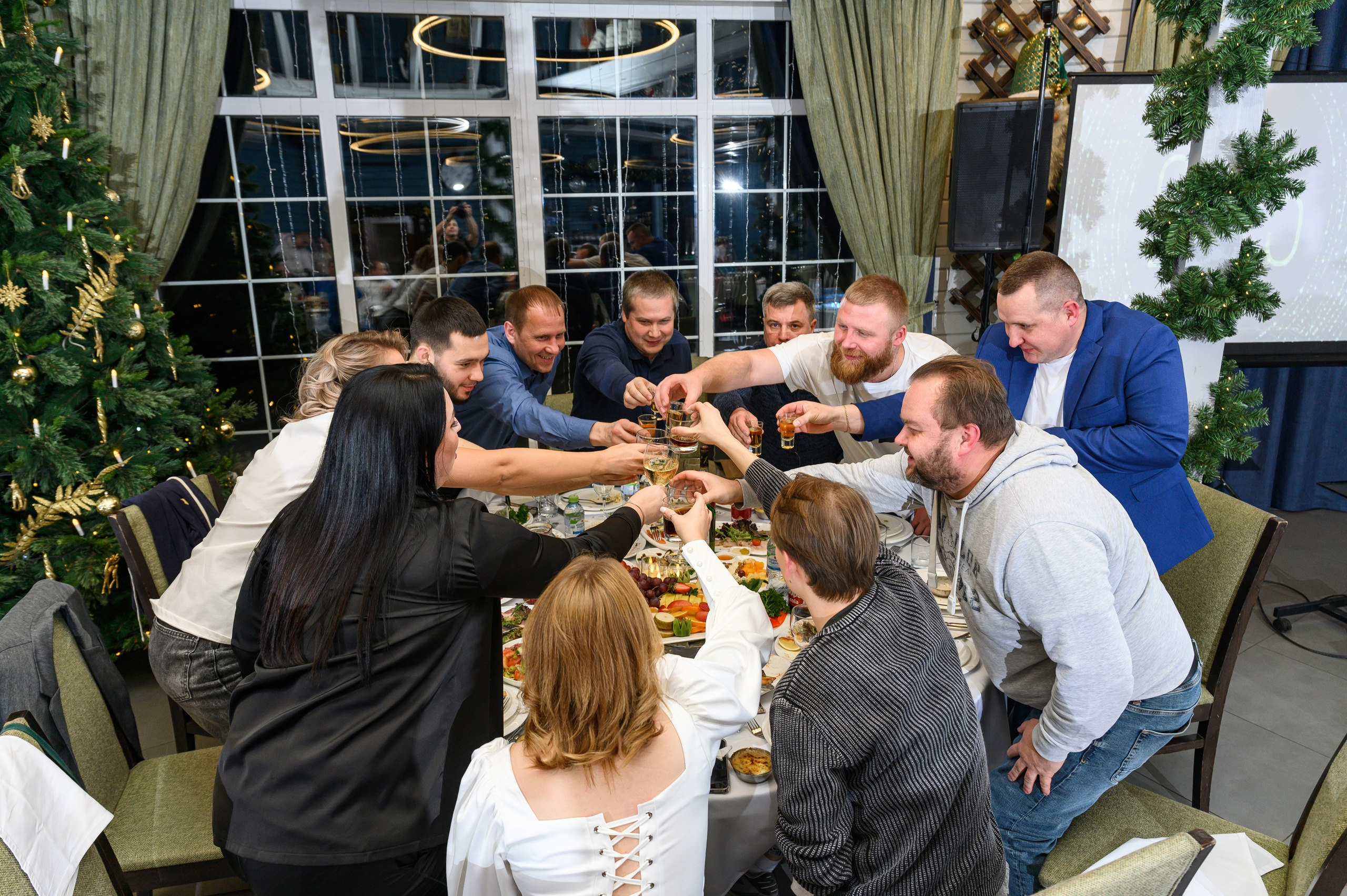 Новый год корпоратив. Свадебный фотограф Москва Юрий Кульман