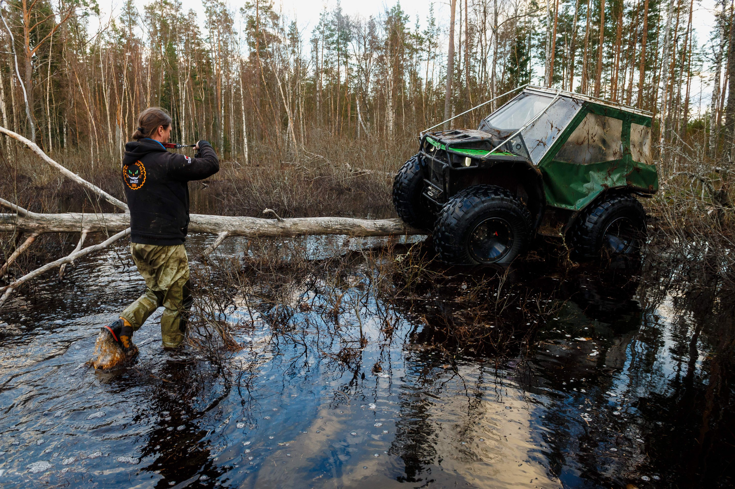 Ленинград-трофи 2024 — Вездеход Секач промо. Фотограф Алексей Алексеев
