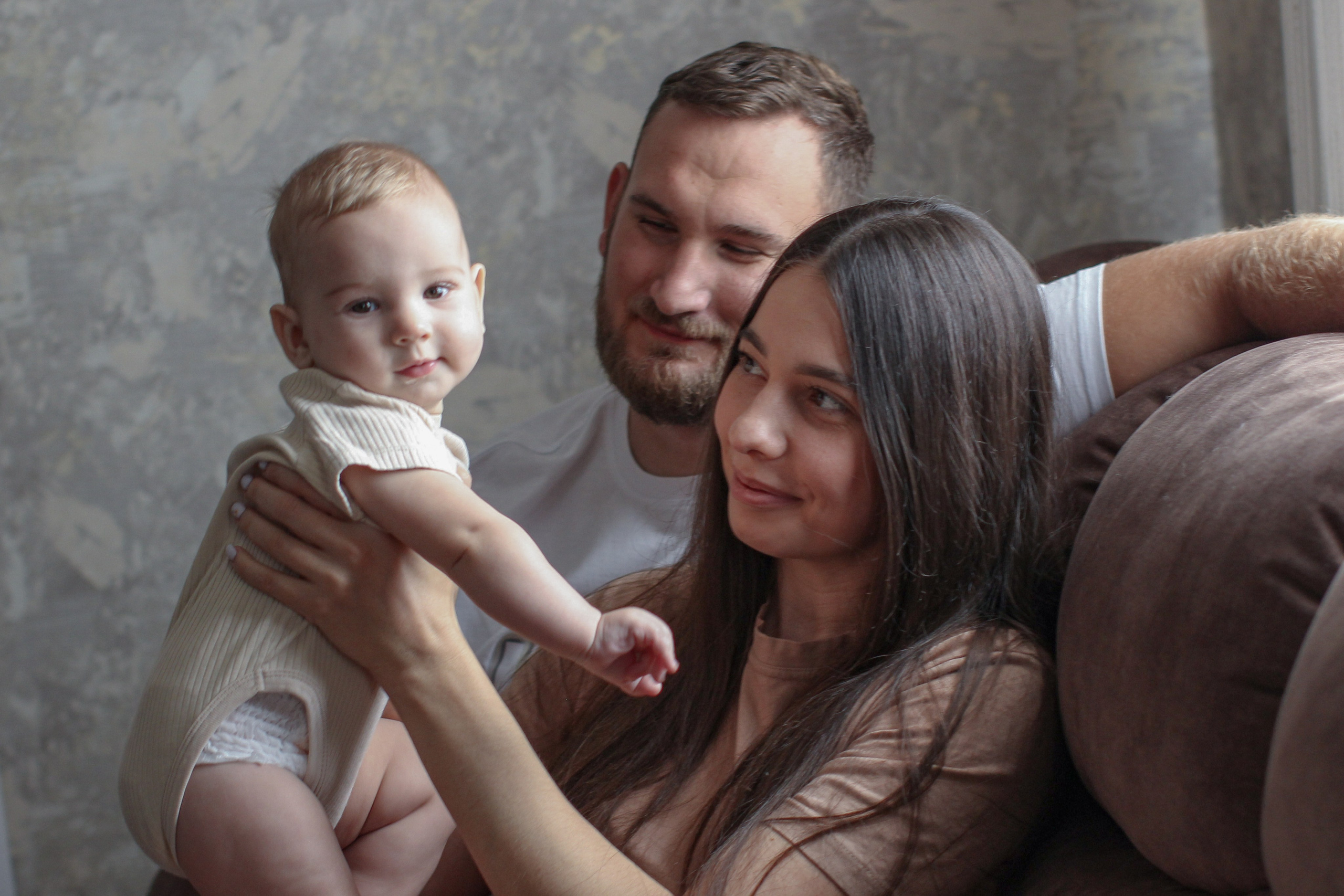 Сергей, Алена и Матвей. Семейный и детский newborn фотограф в Ростове-на-Дону Наталья Лебедева