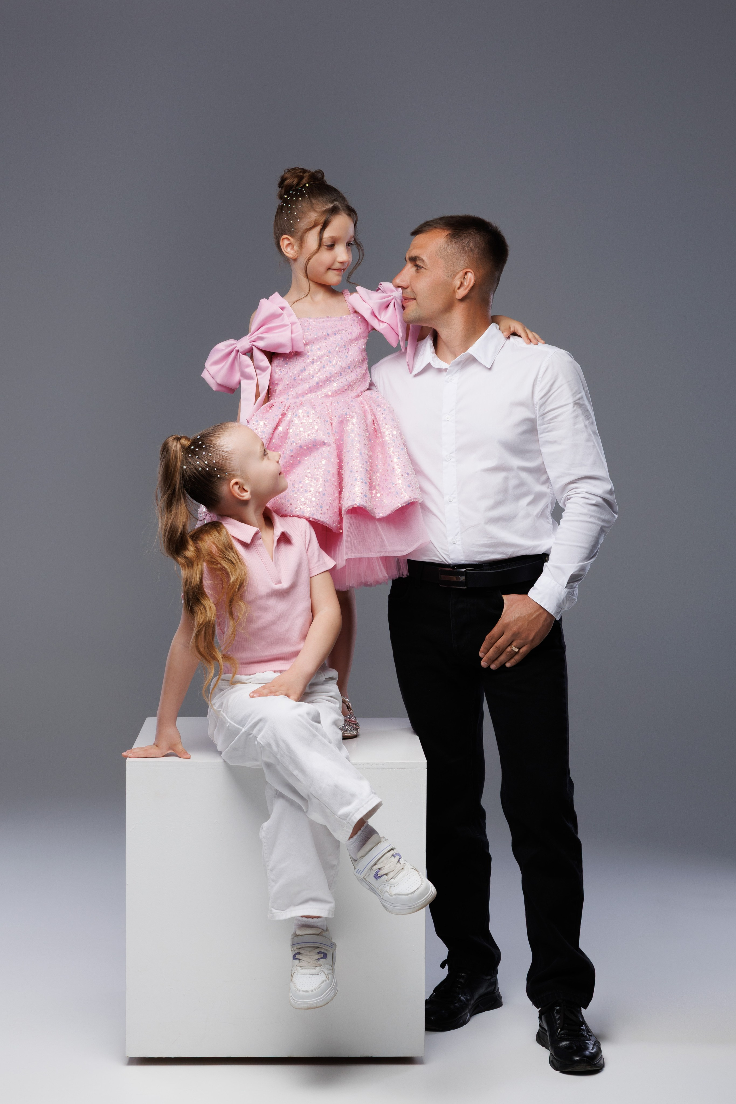 На циклораме