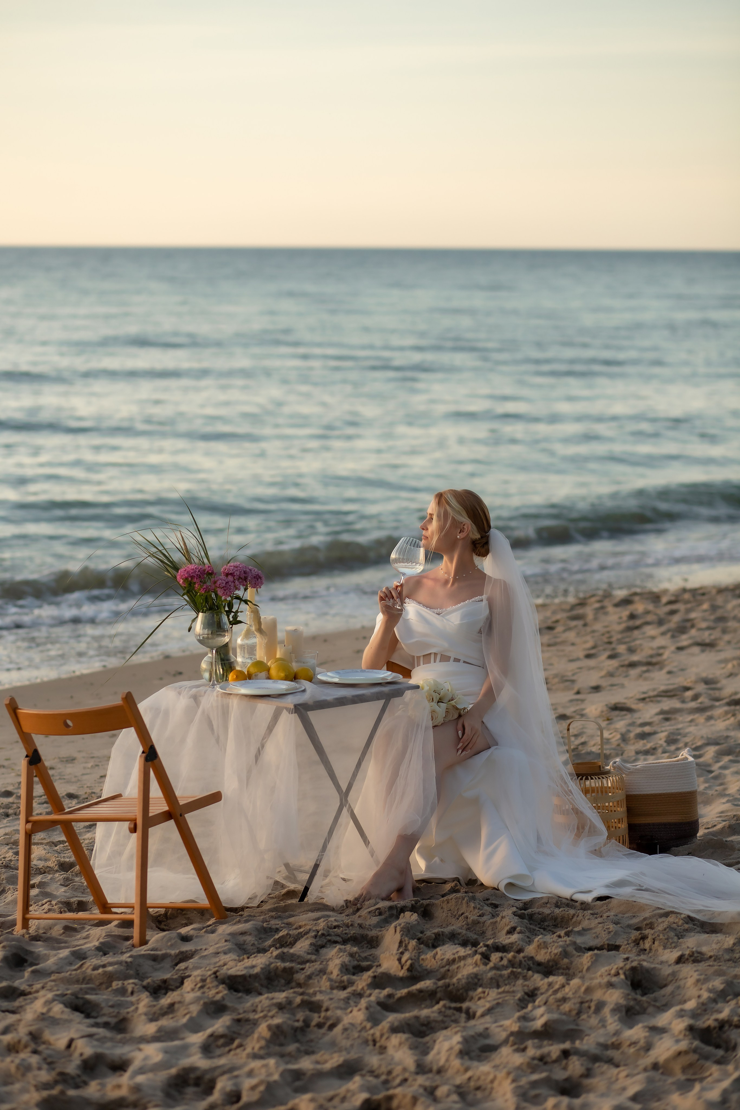 Александра и Влад. На закате. Фотограф в Калининграде Решетникова Алина