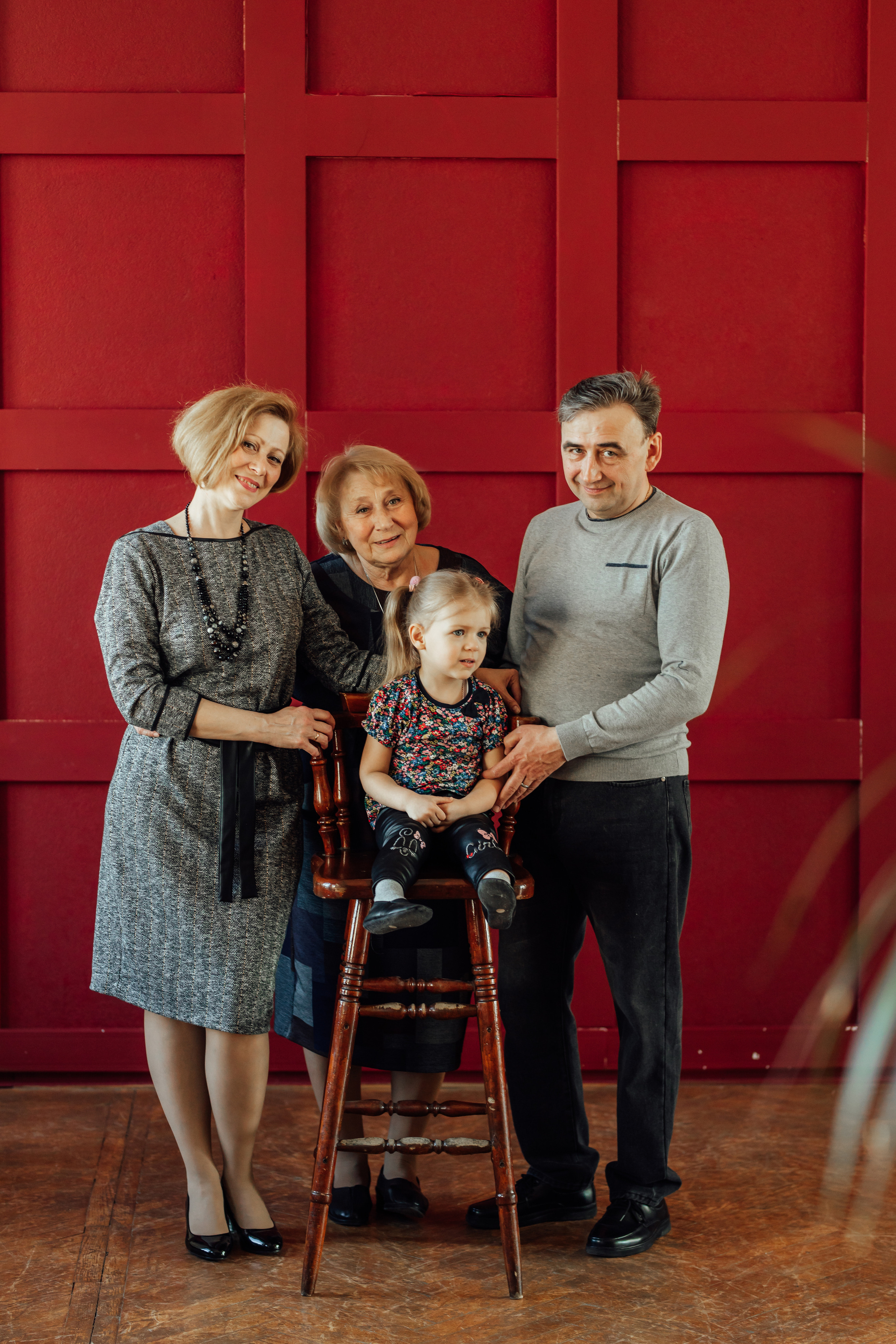 Паша, Аня и родители. Свадебный и семейный фотограф в Туле и области Маша Костина