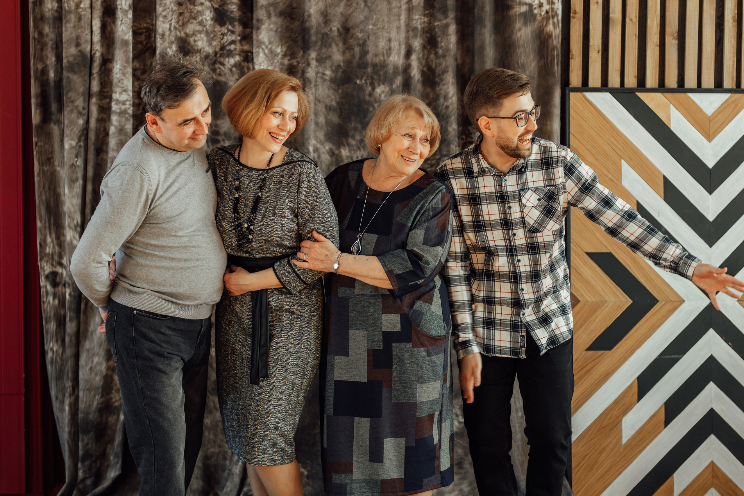 Паша, Аня и родители. Свадебный и семейный фотограф в Туле и области Маша Костина