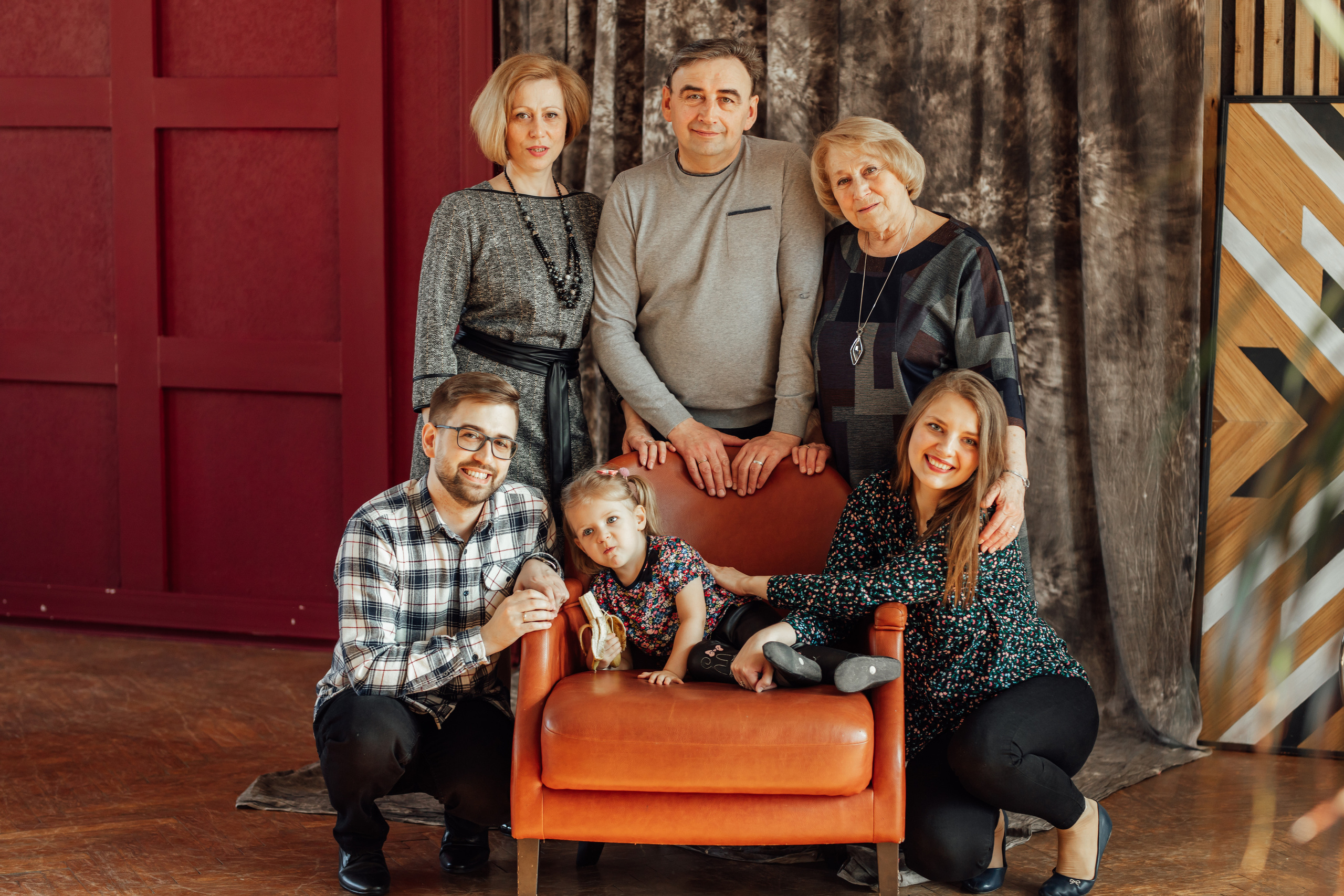 Паша, Аня и родители. Свадебный и семейный фотограф в Туле и области Маша Костина