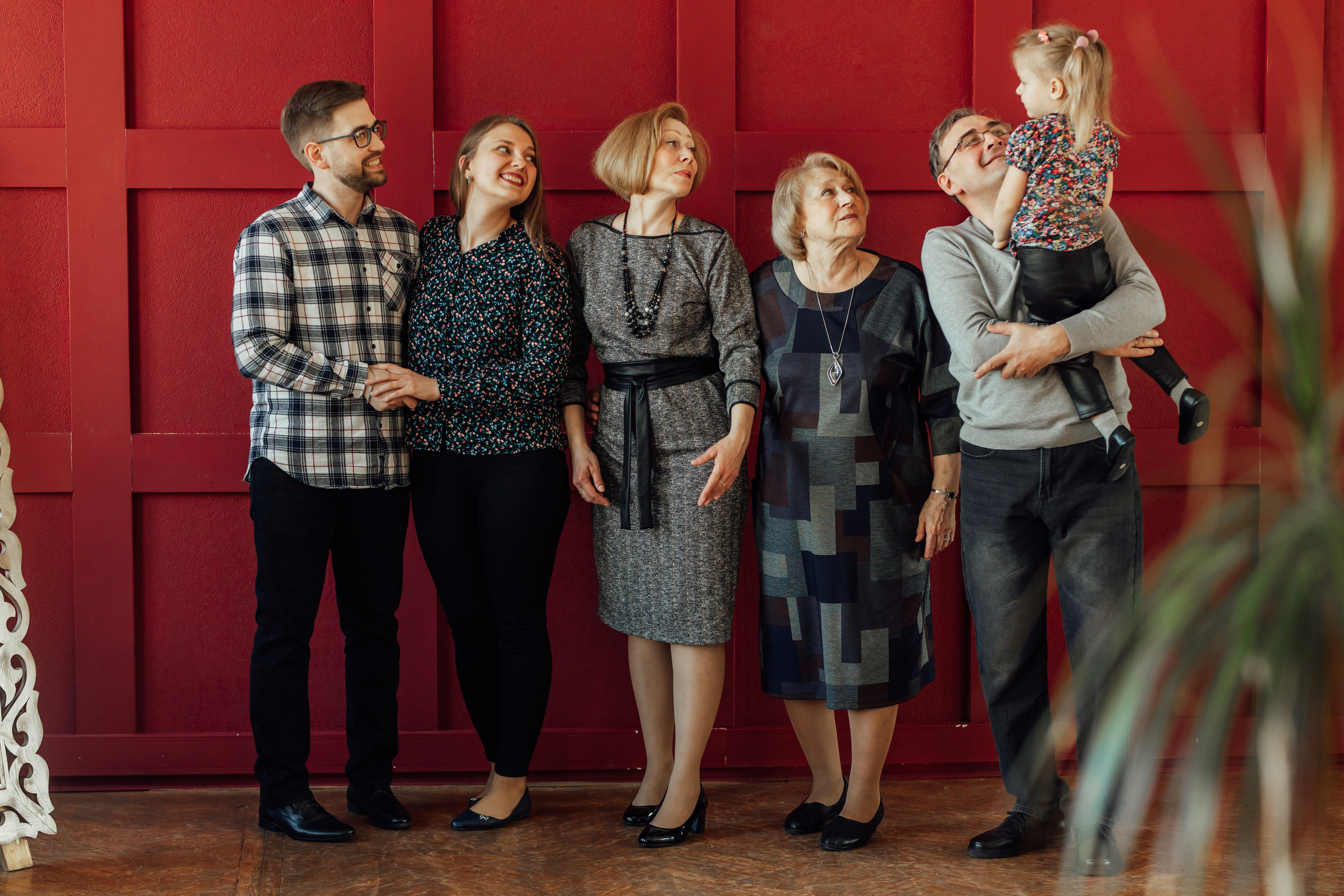 Паша, Аня и родители. Свадебный и семейный фотограф в Туле и области Маша Костина