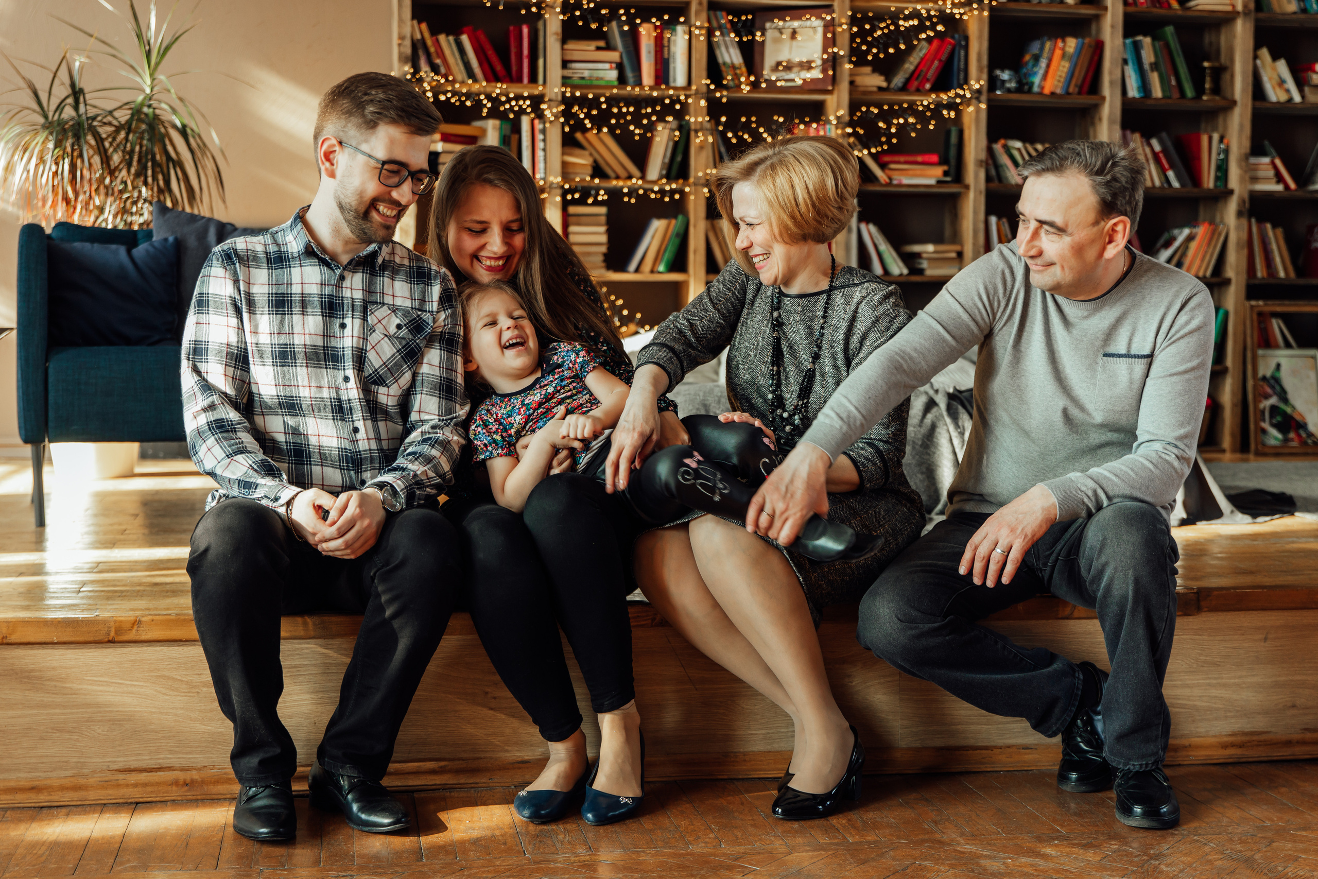 Паша, Аня и родители. Свадебный и семейный фотограф в Туле и области Маша Костина