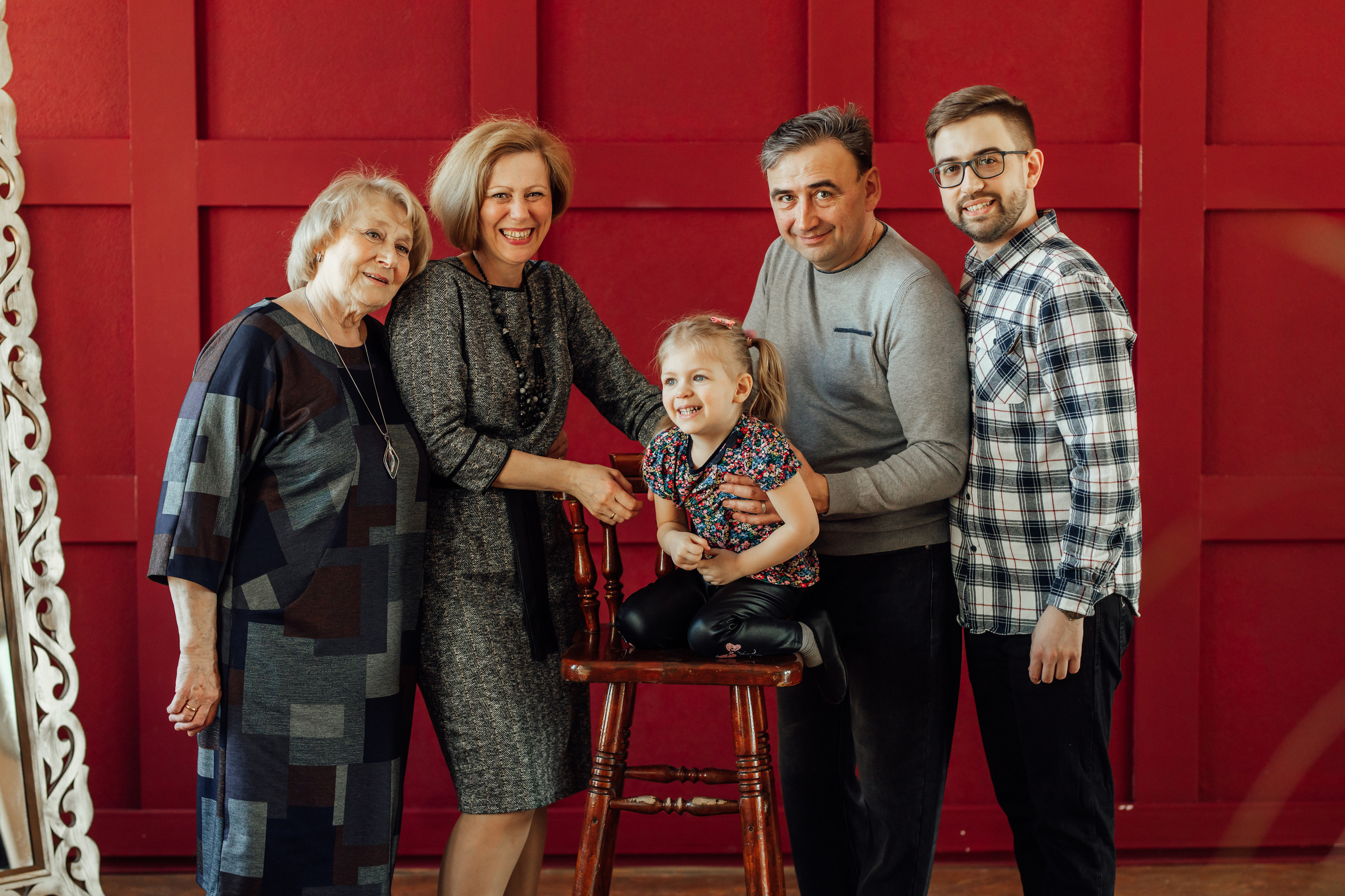 Паша, Аня и родители. Свадебный и семейный фотограф в Туле и области Маша Костина