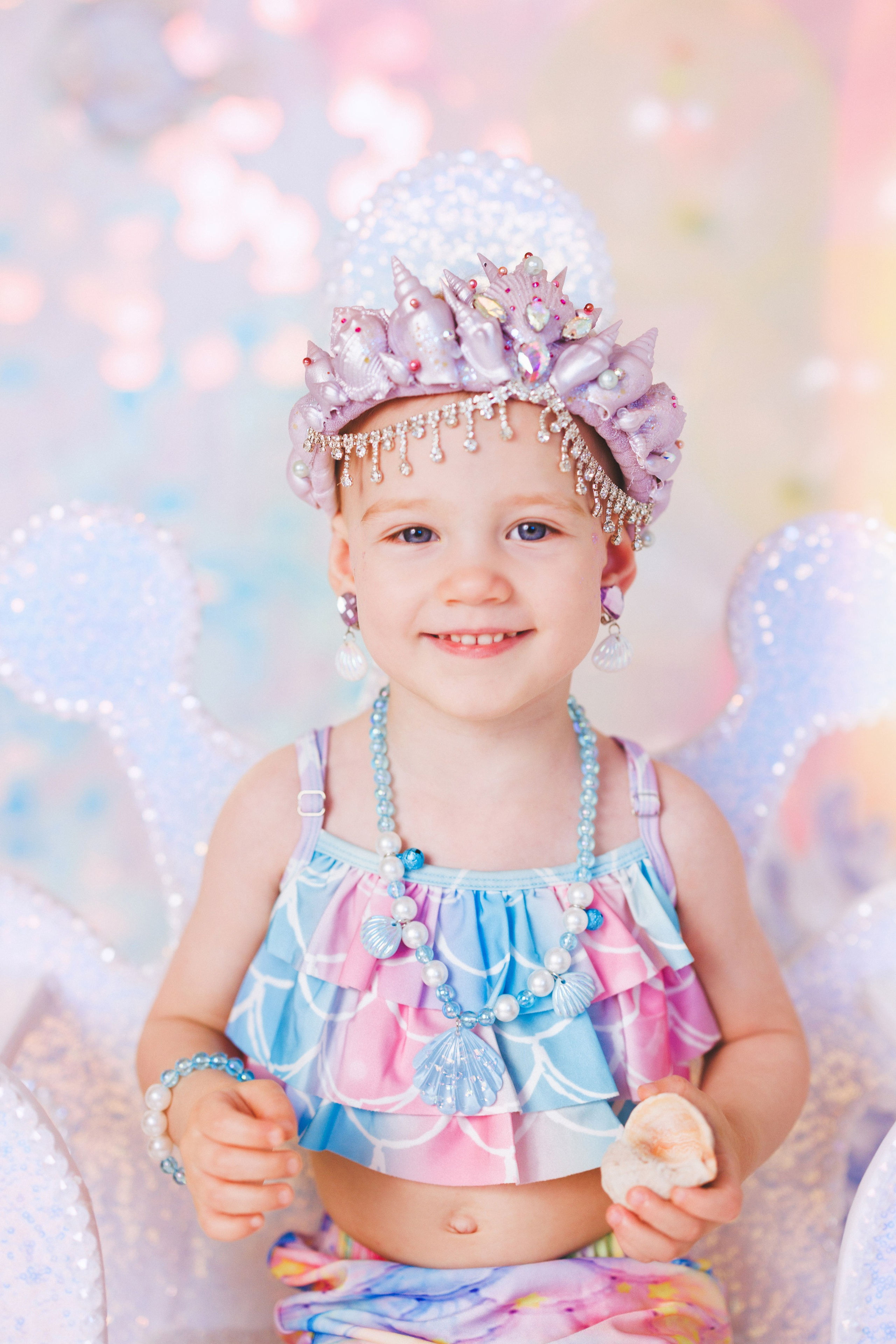 Детская фотосессия в образе «РУСАЛОЧКА», город Краснодар. Семейный и детский фотограф в Краснодаре Анна Трашкова