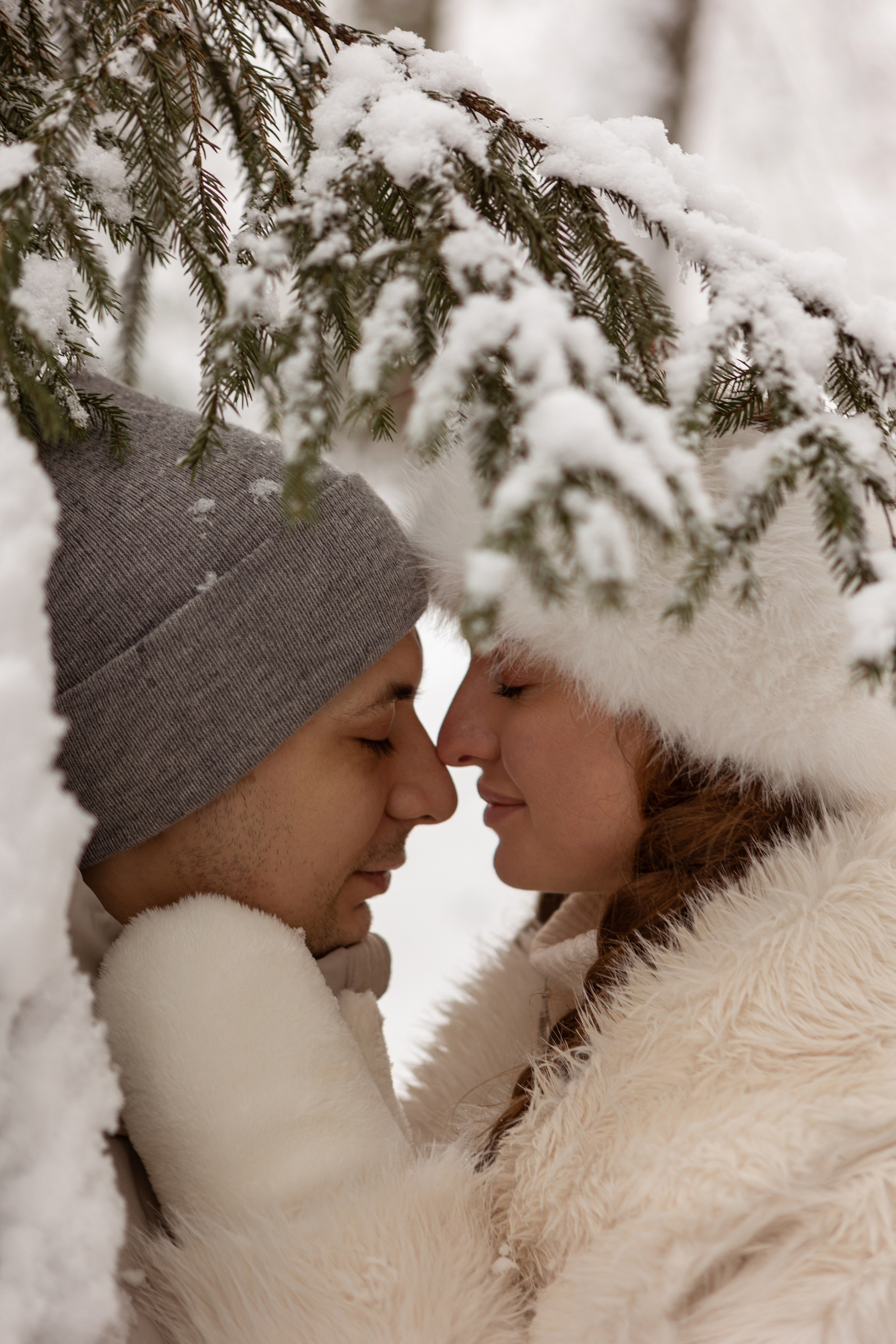 Новогодняя фотосессия с собачками в шуваловском парке. Свадебный фотограф в СПБ | Санкт-Петербурге Анастасия Рахимгулова