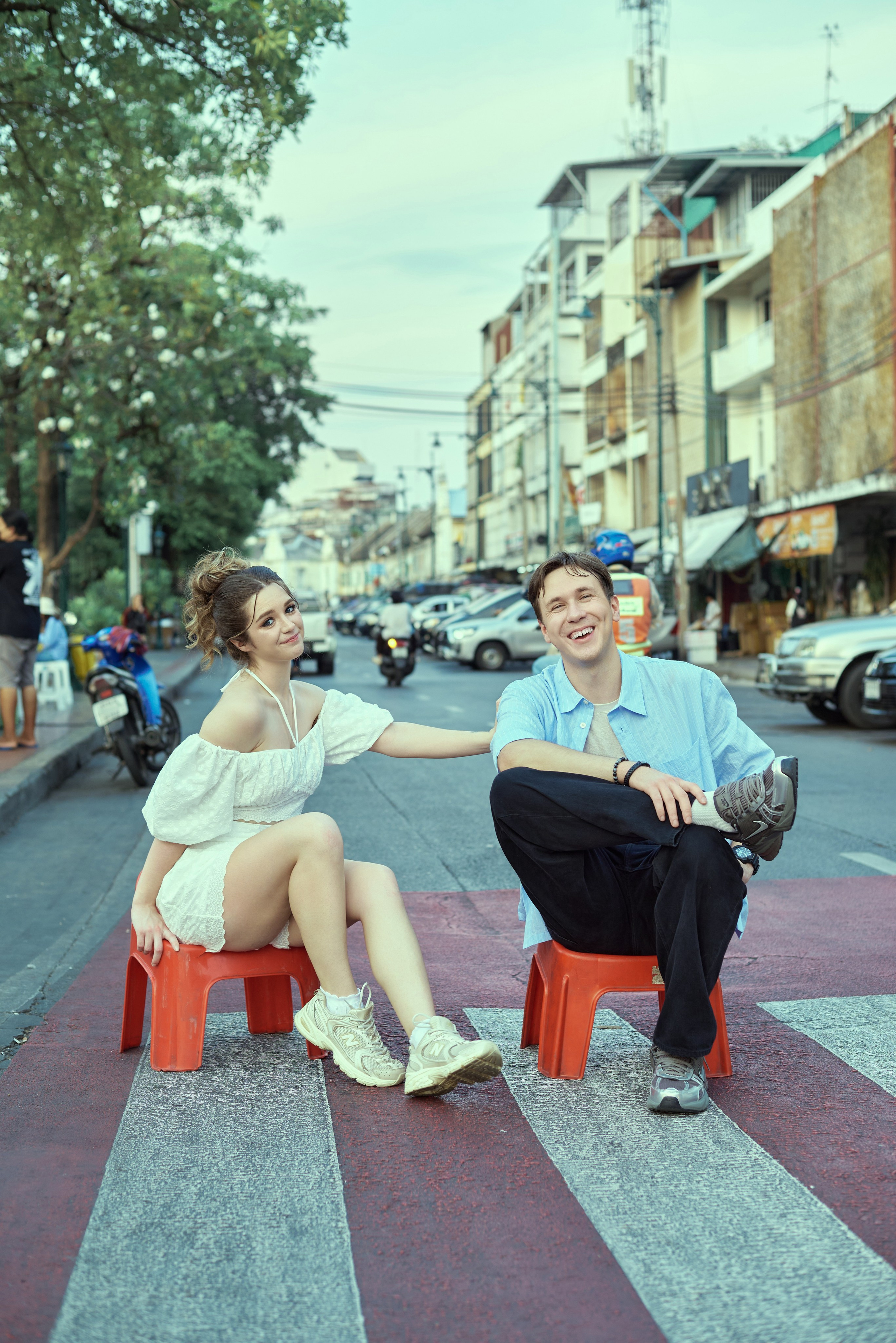 Lovestory photoshoot in Bangkok (story in Flowers market). Photographer Bangkok — Pattaya | фотограф Бангкок — Паттайа