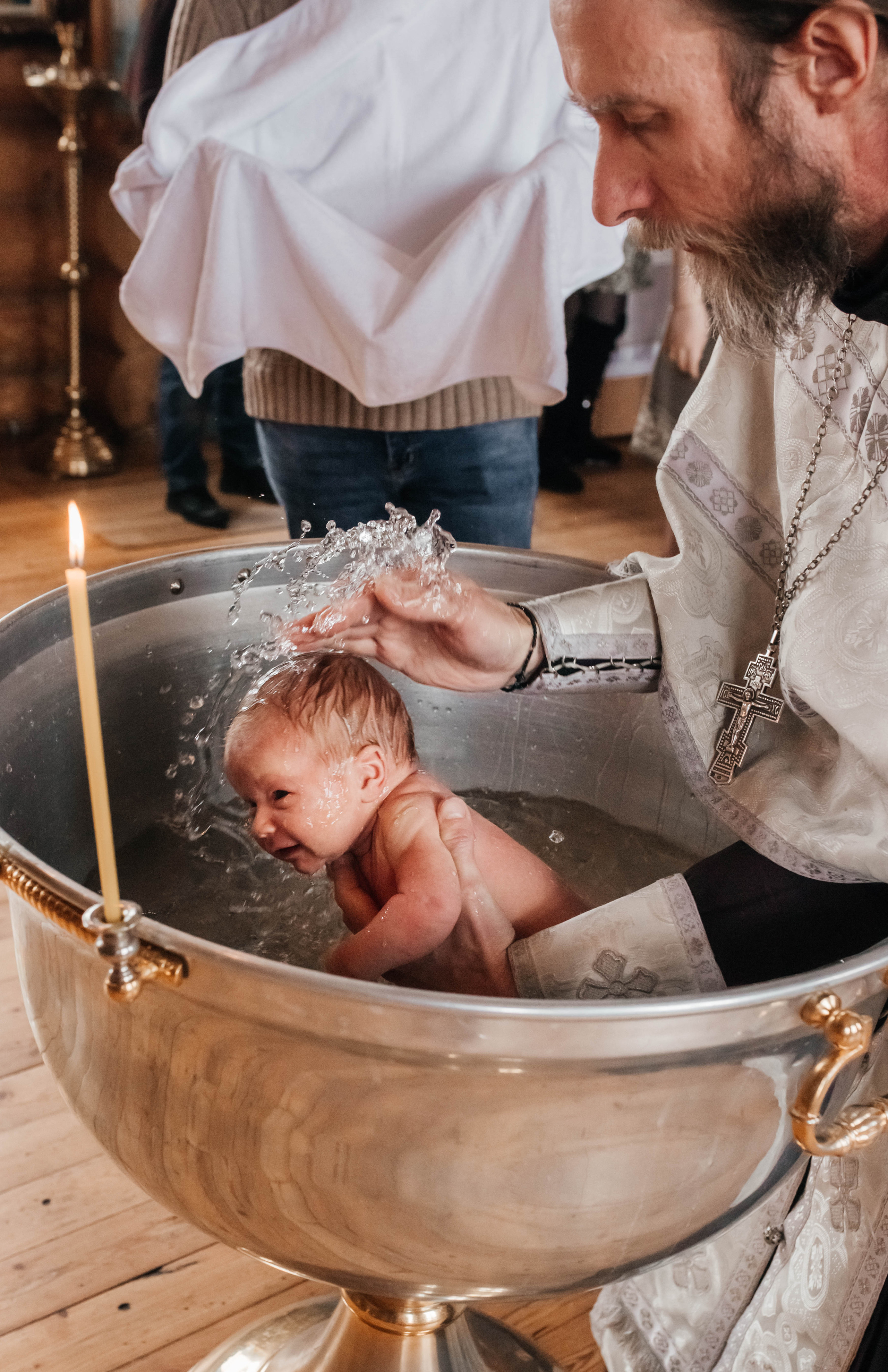 Таинство крещения. Семейный и детский фотограф Егорьевск