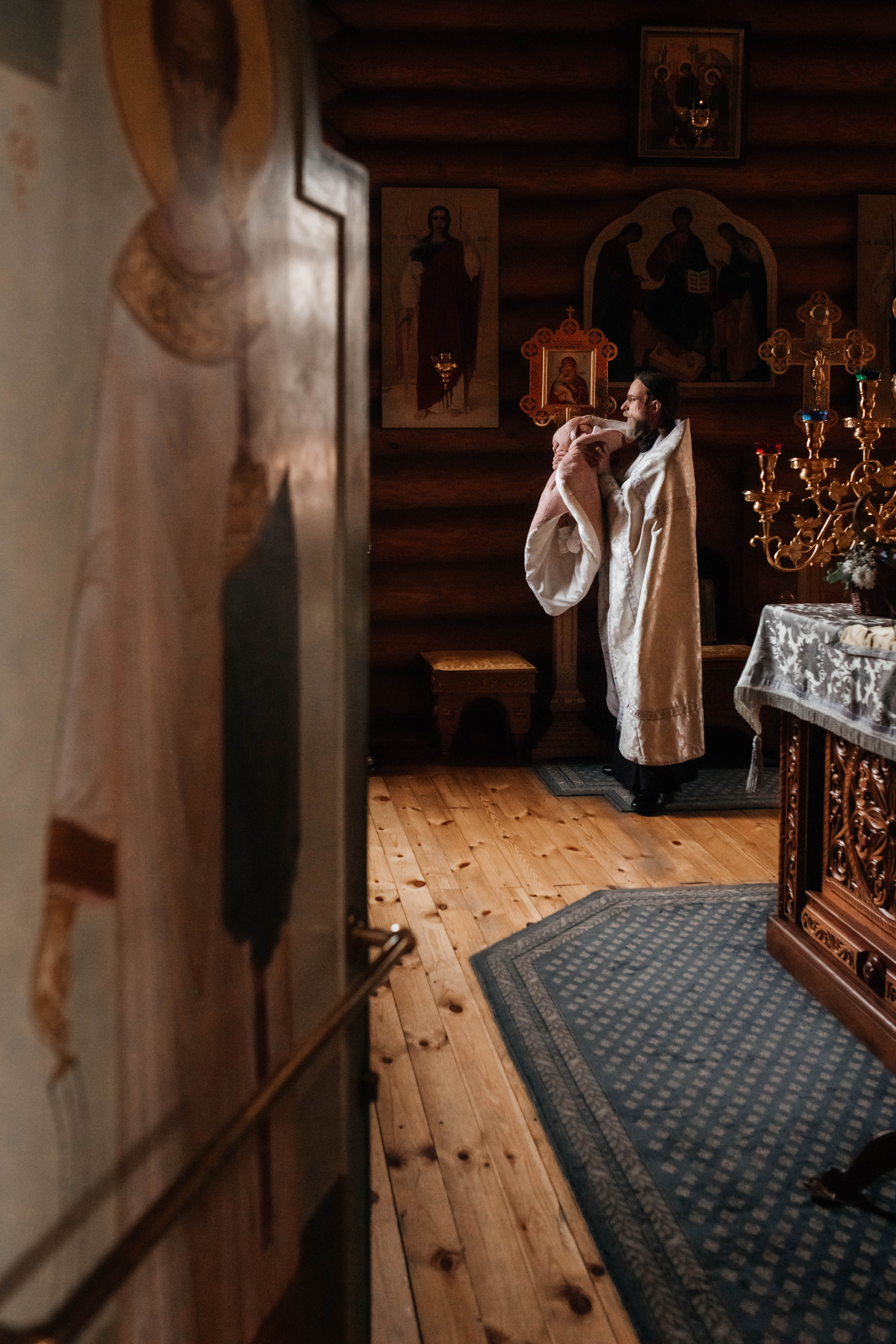 Таинство крещения. Семейный и детский фотограф Егорьевск