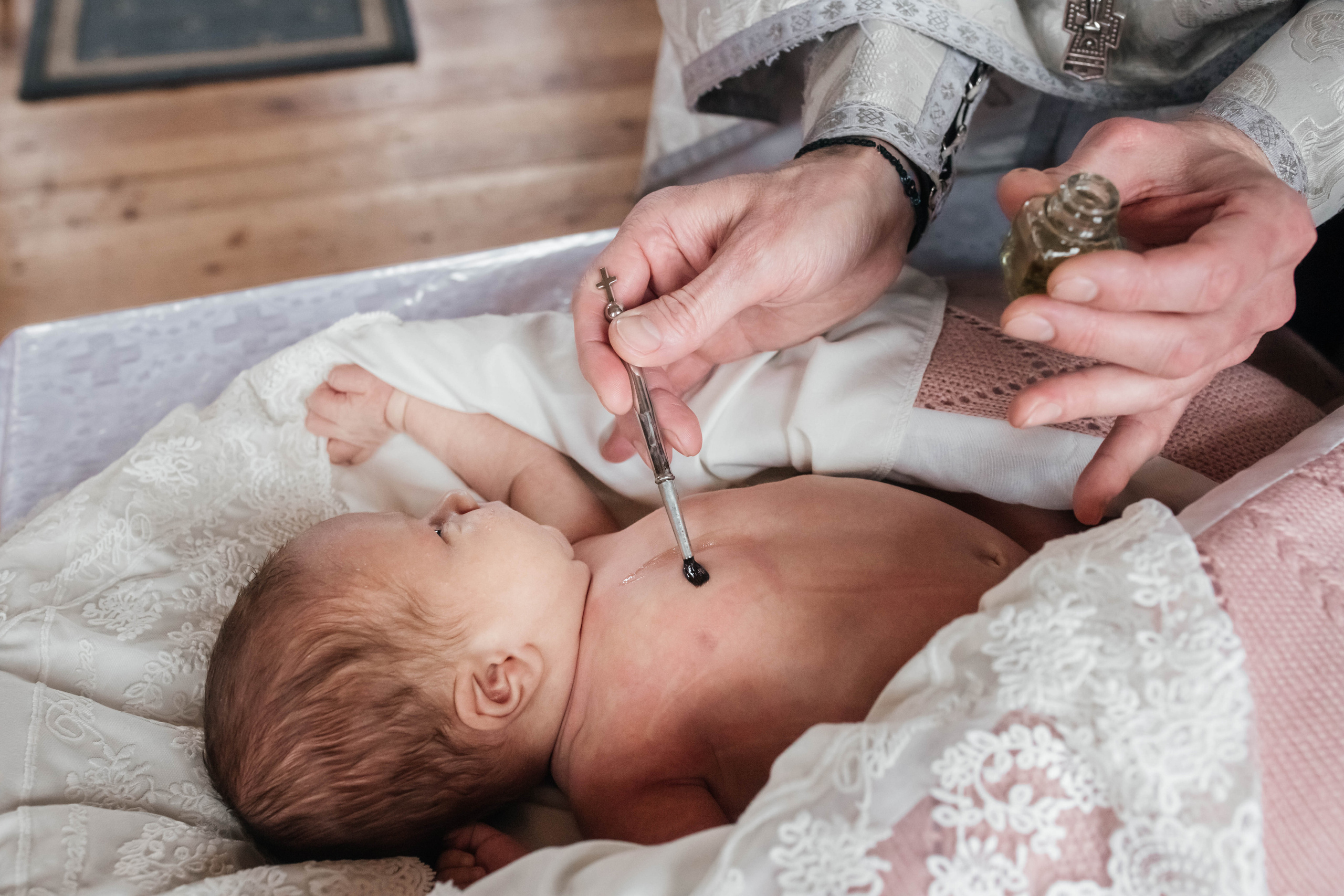Таинство крещения. Семейный и детский фотограф Егорьевск