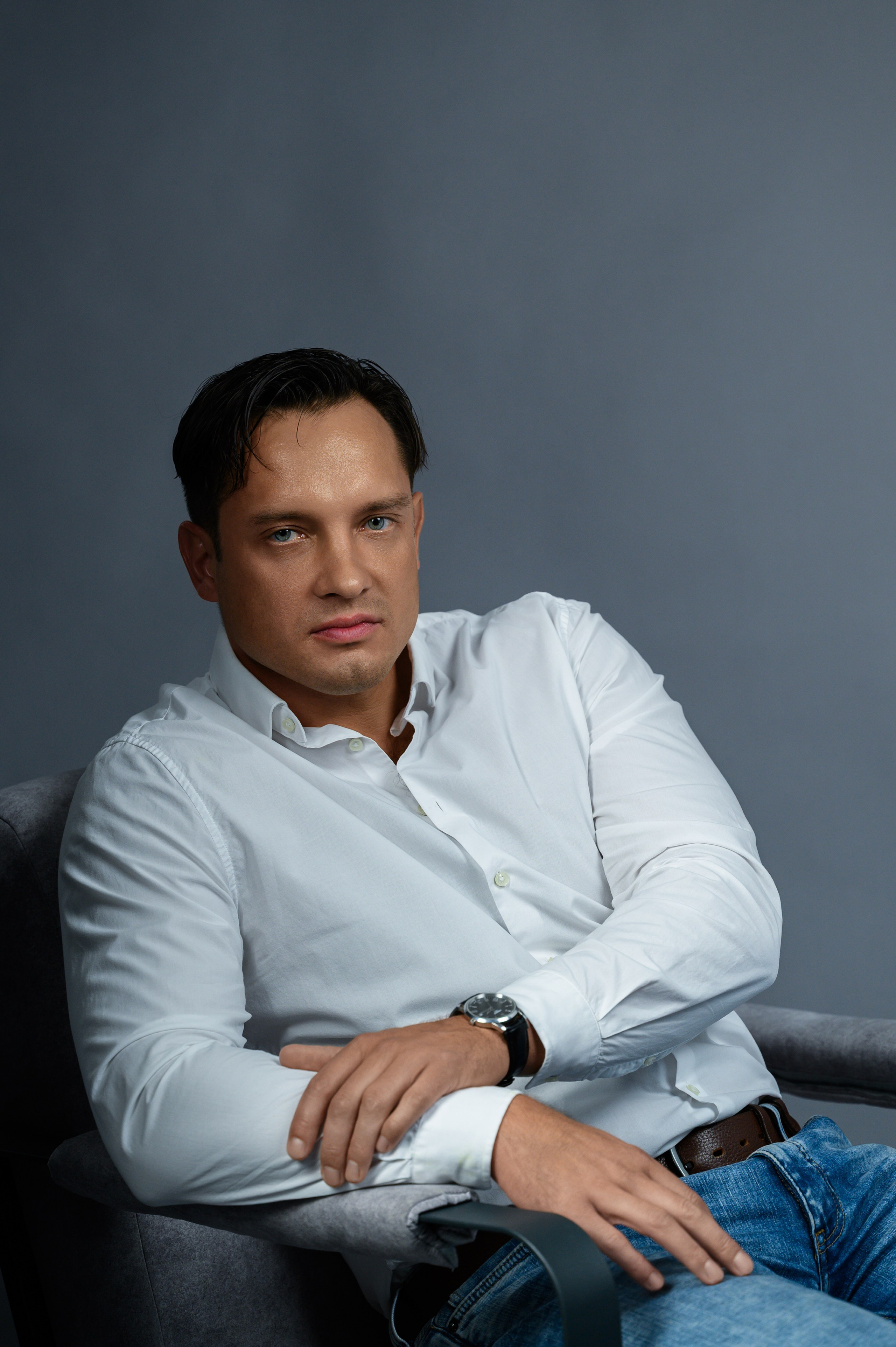 Классический мужской портрет. Фотограф Регина Барская, Калуга