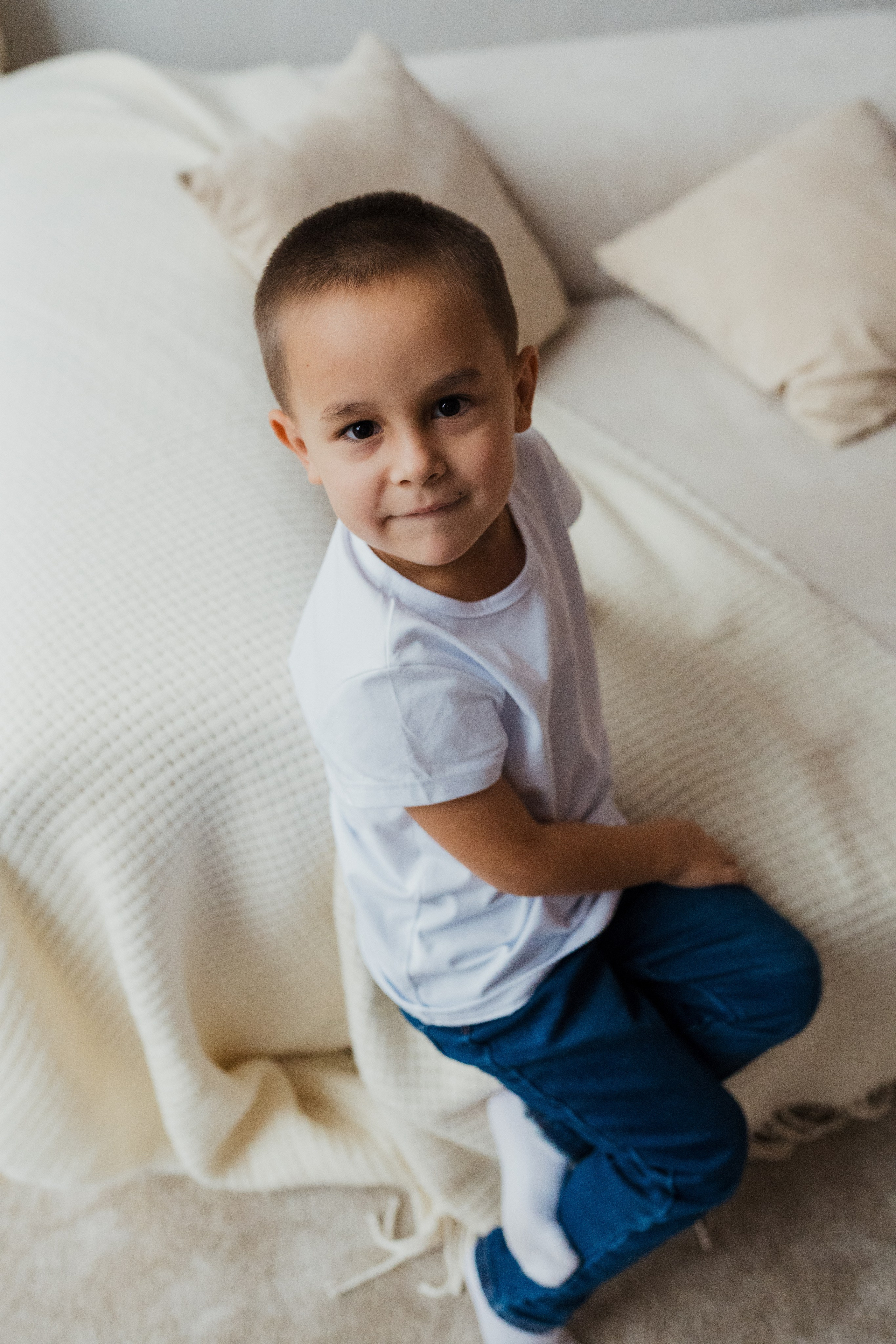 Семейная фотосессия в студии в Москве, семейный фотограф Анна Полушина. Свадебный фотограф в Москве Анна Полушина