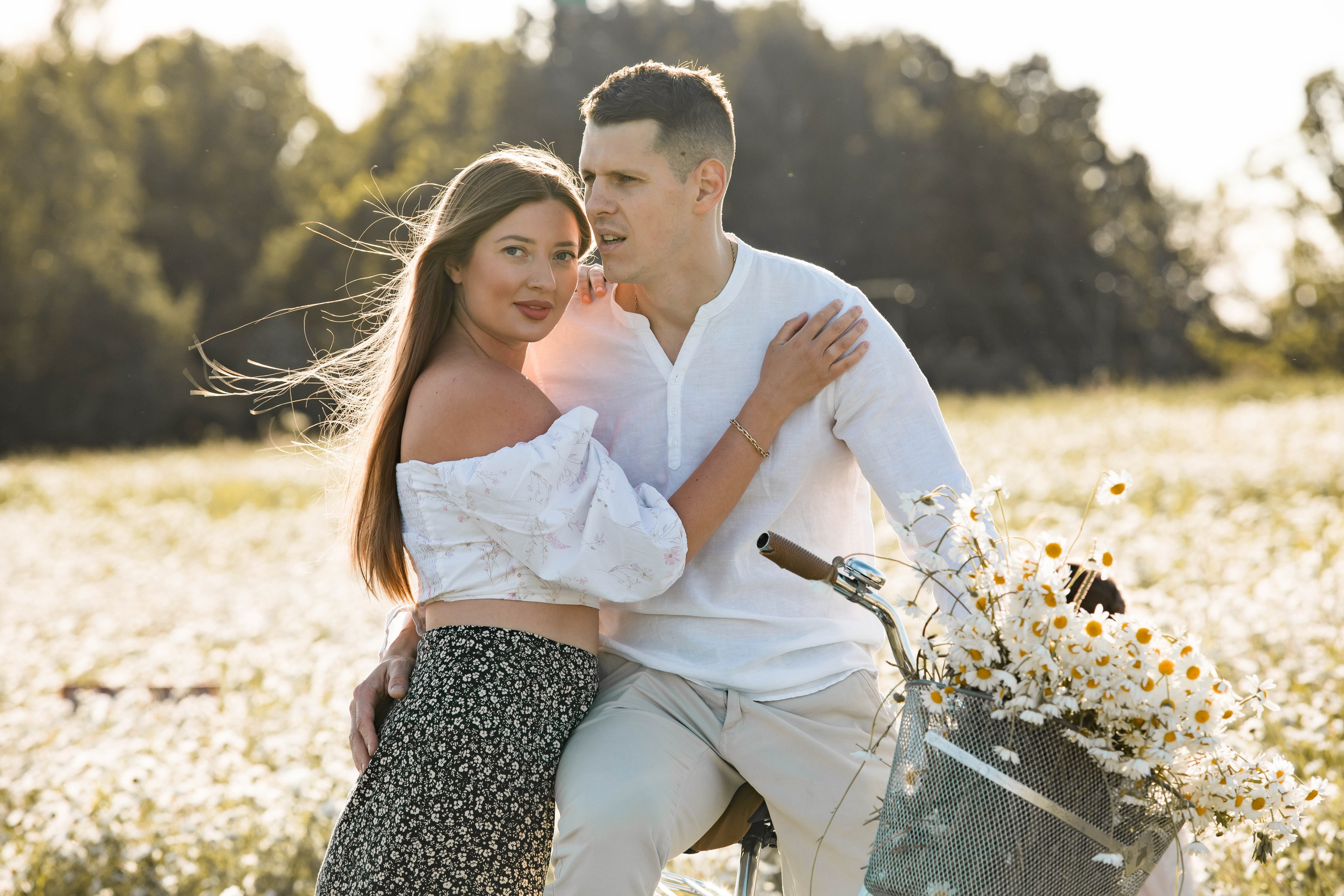 Ромашковое поле. Фотограф в Москве Яна Полосина