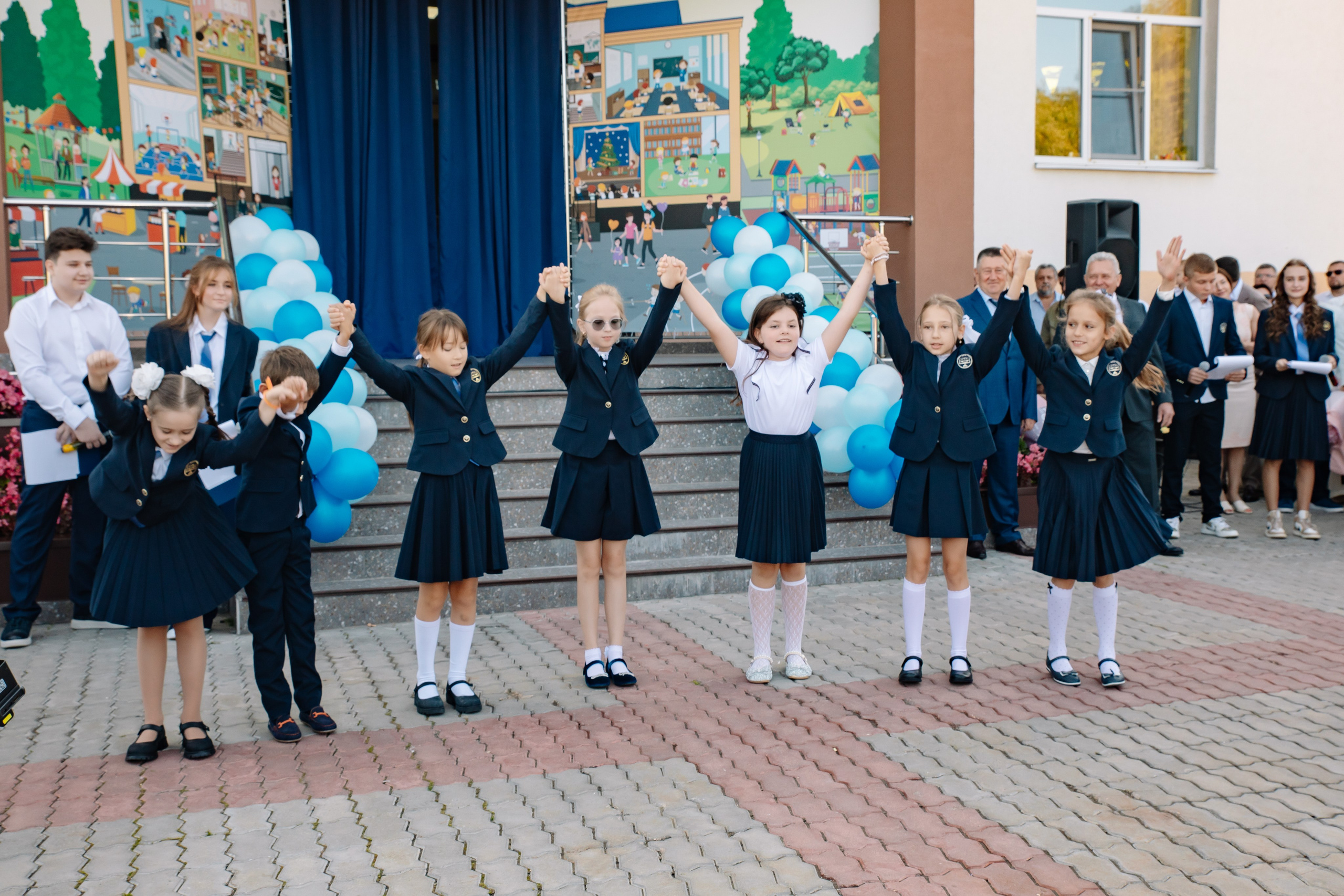 Линейка 1Б Школа Права и Экономики. Фотограф в Москве Яна Полосина