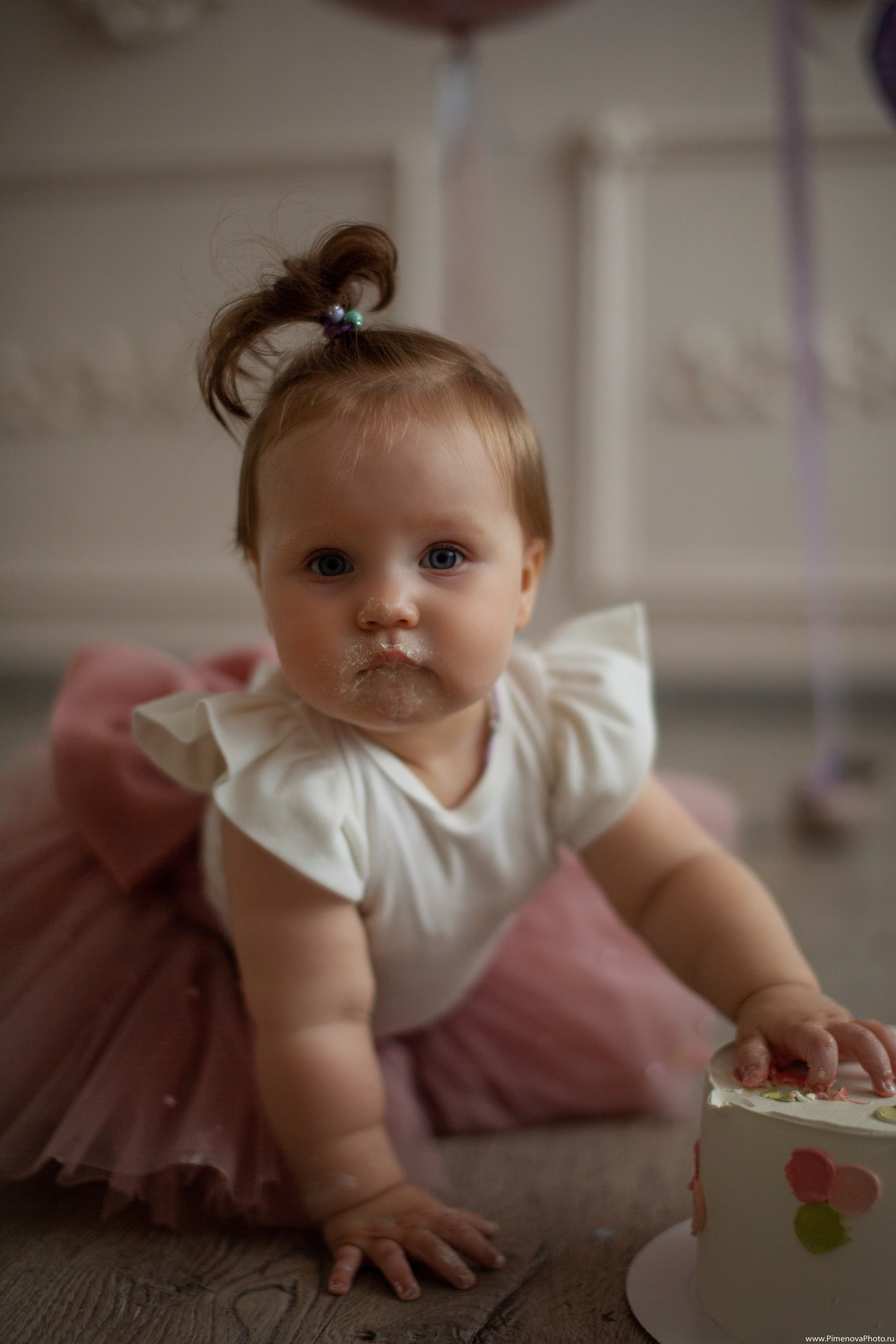 День Рождения Ксении, 1 год. Семейный и детский фотограф в Петрозаводске