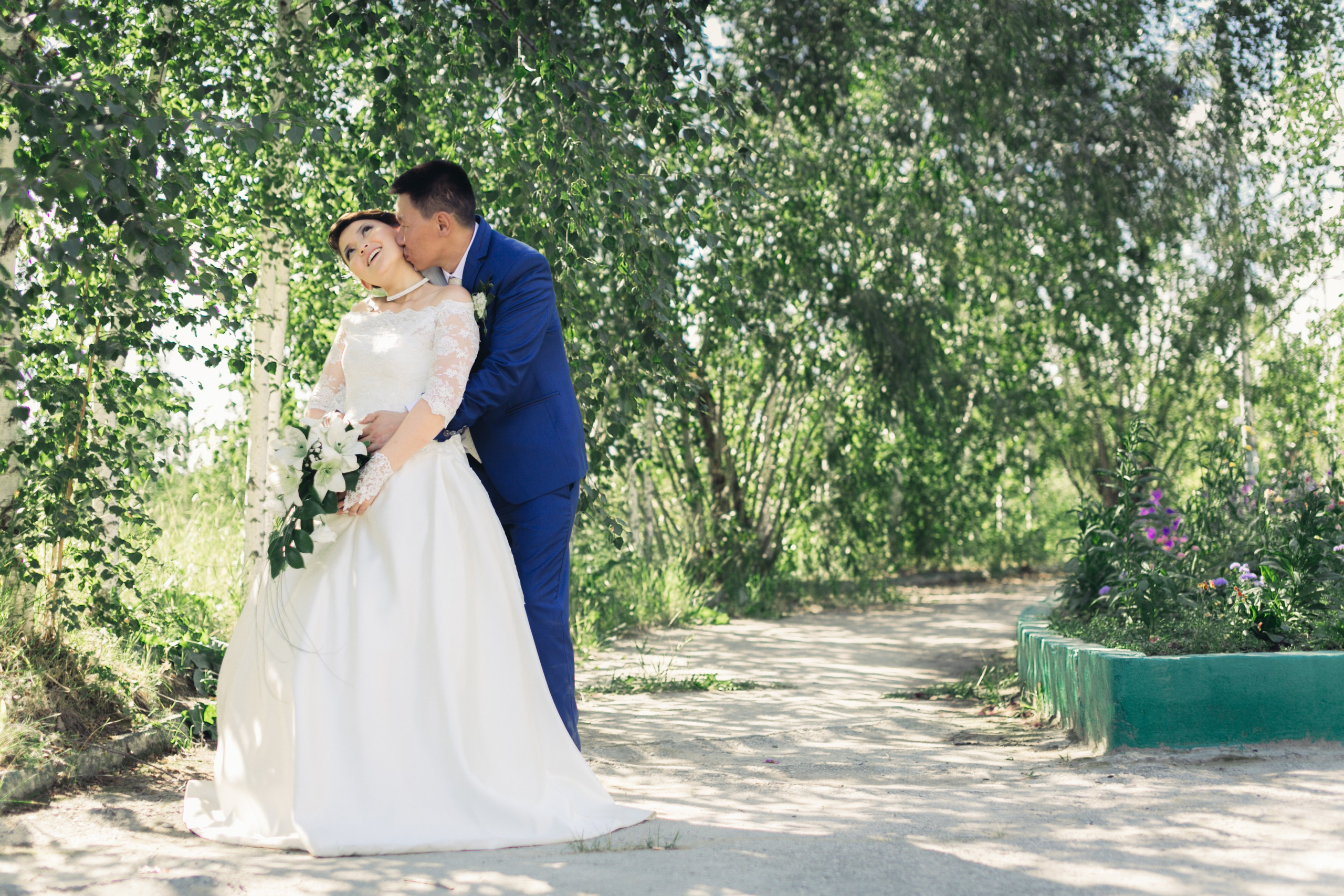 Летнее свадебное фото. Фотограф Надежда Куин, Якутск