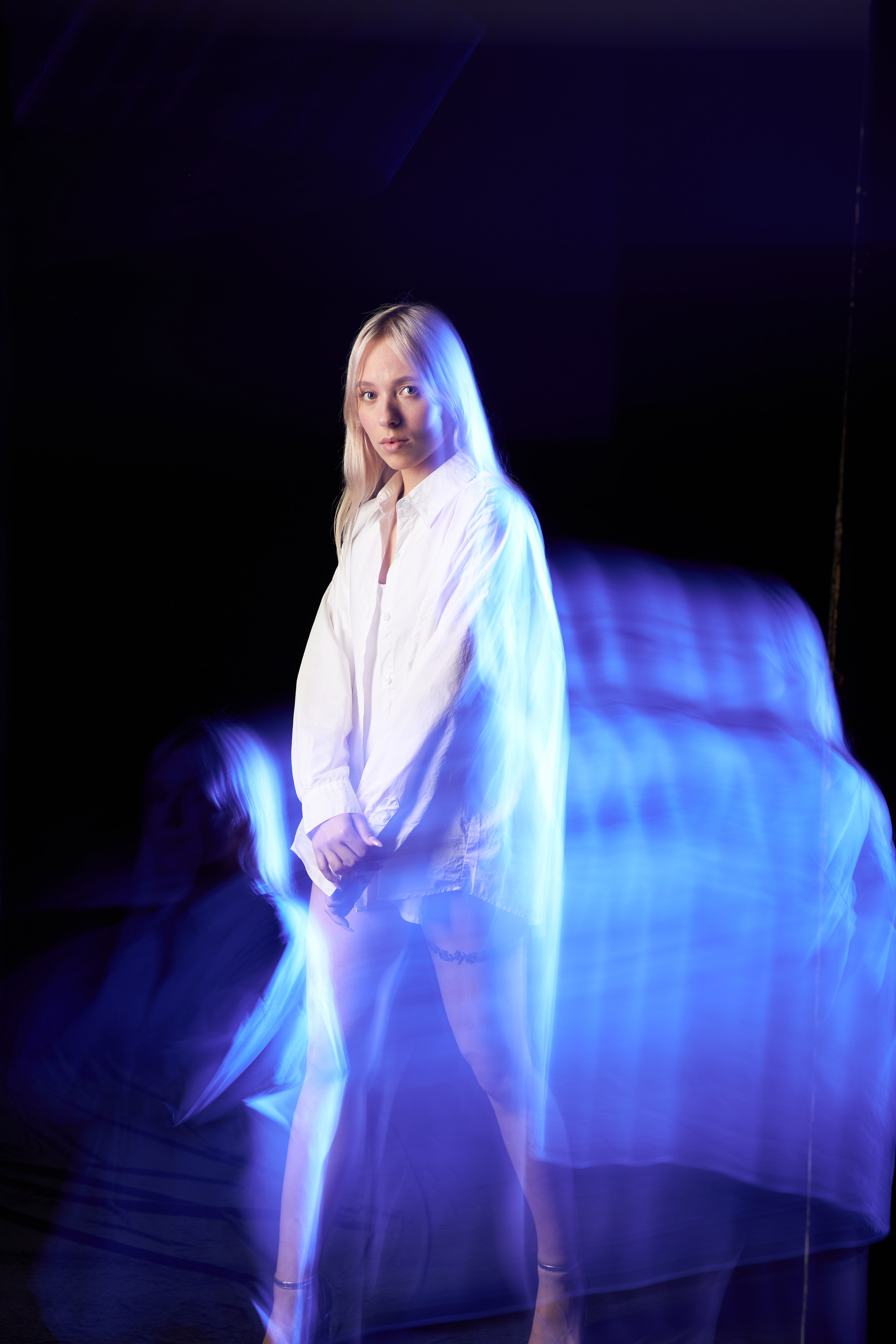 Студийная фотосессия со смешанным светом. Фотограф Елена Мосина