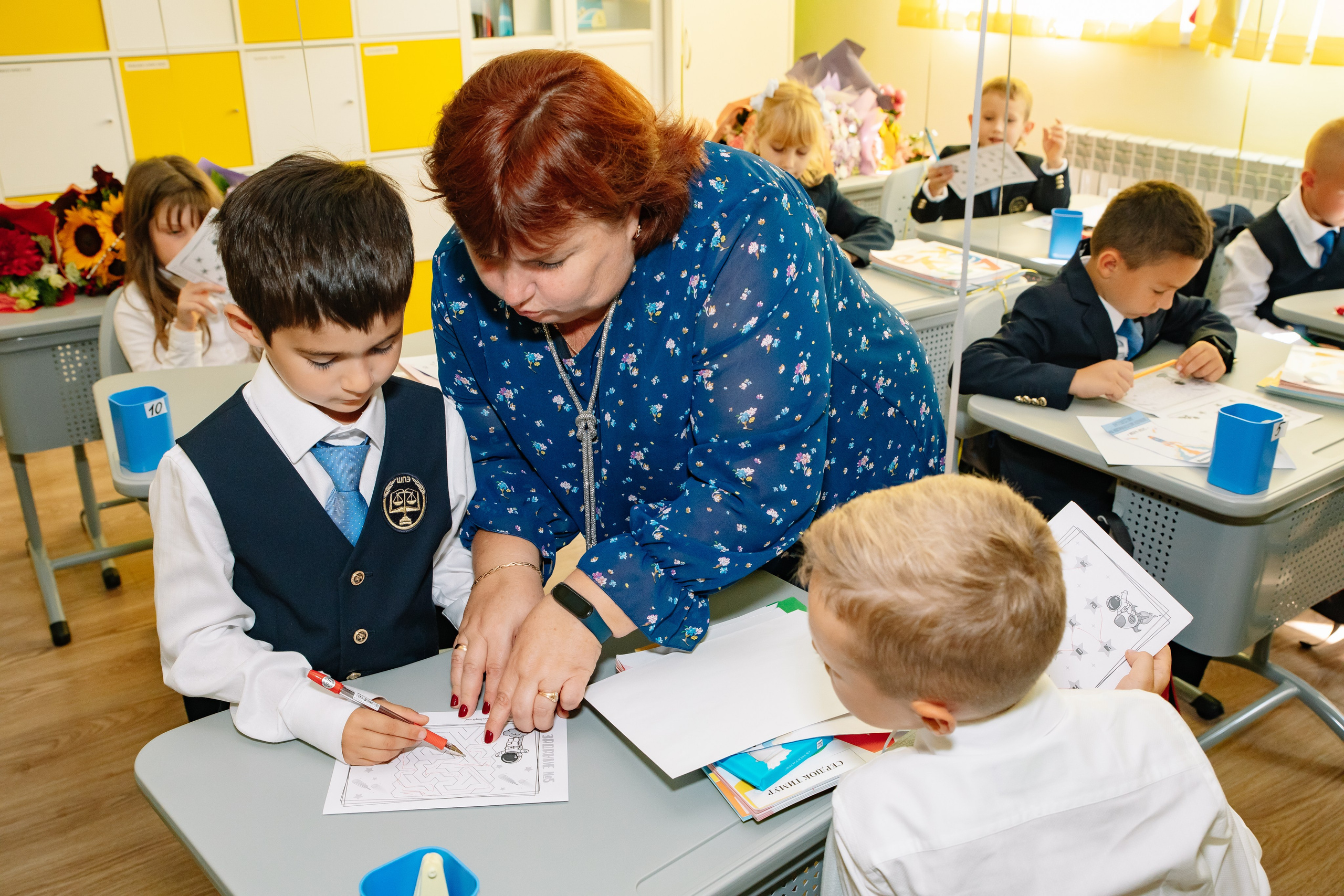 Линейка 1Б Школа Права и Экономики. Фотограф в Москве Яна Полосина