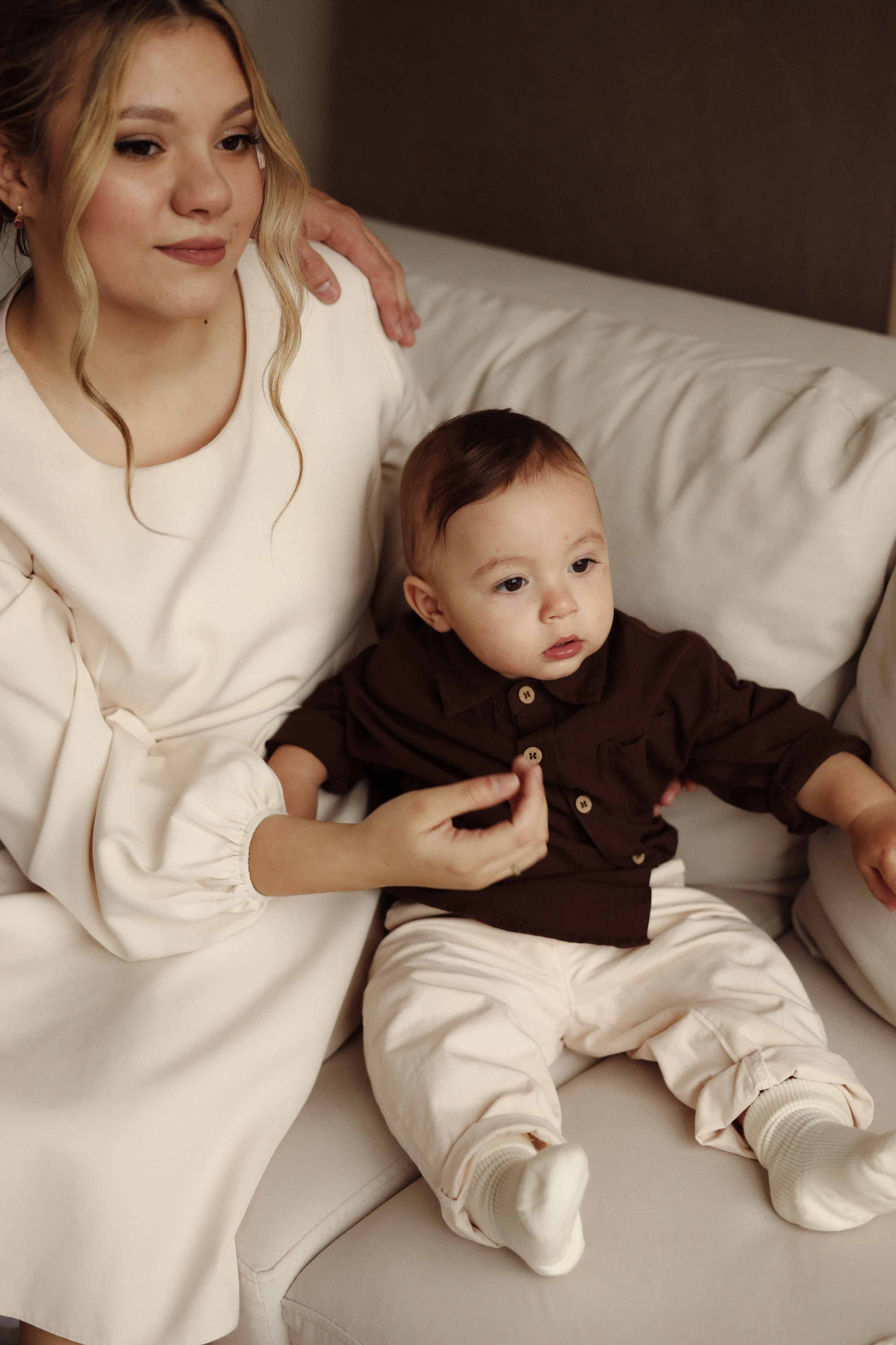 Вадим, Глебушка, Лиза. Фотограф Мария Лаенко