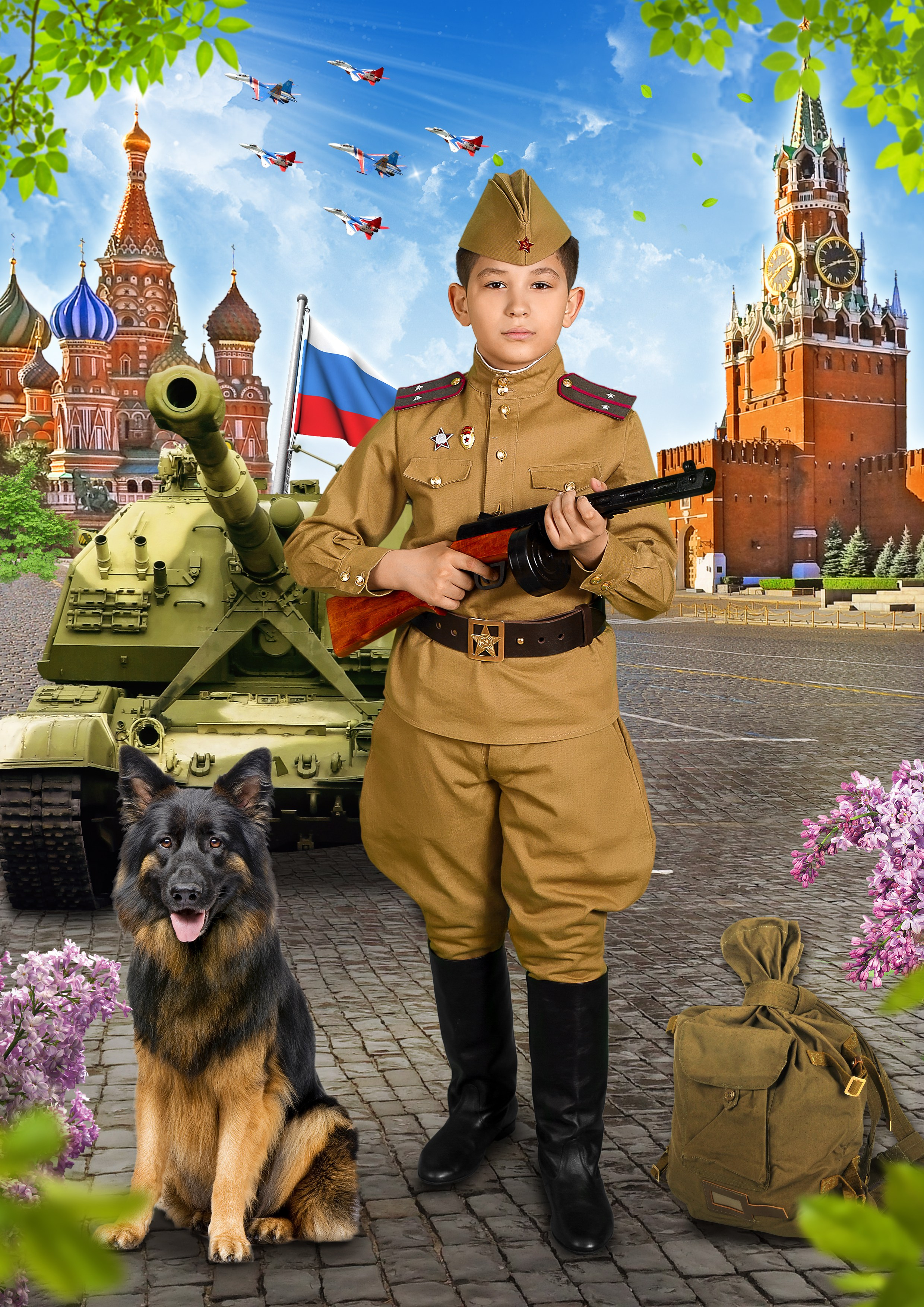 К 9 мая в военной форме. Фотограф в Севастополе и Крыму Антон Попков