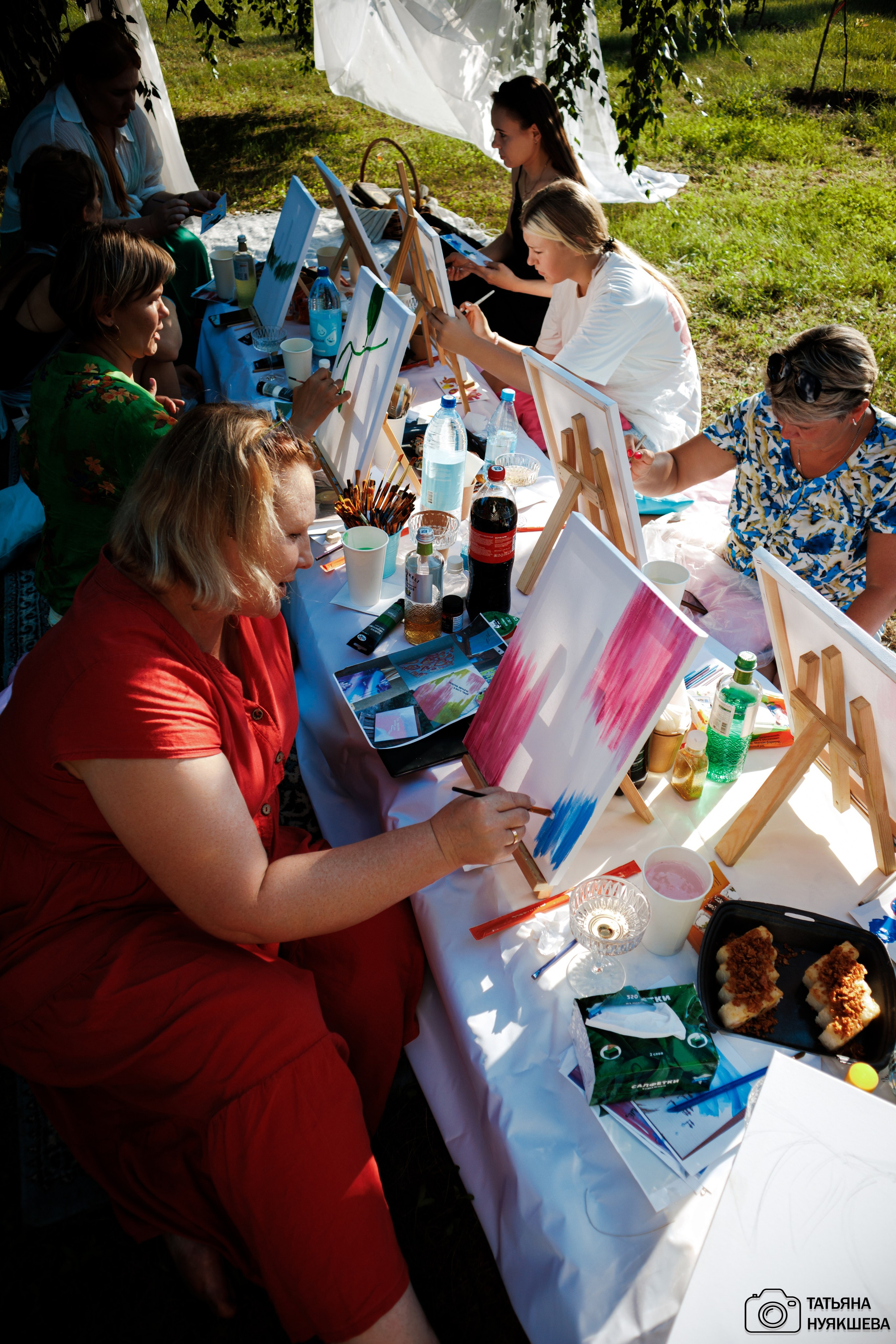 Арт-пикник 26.07.2024. Свадебный и семейный фотограф Татьяна Нуякшева Новоалтайск — Барнаул