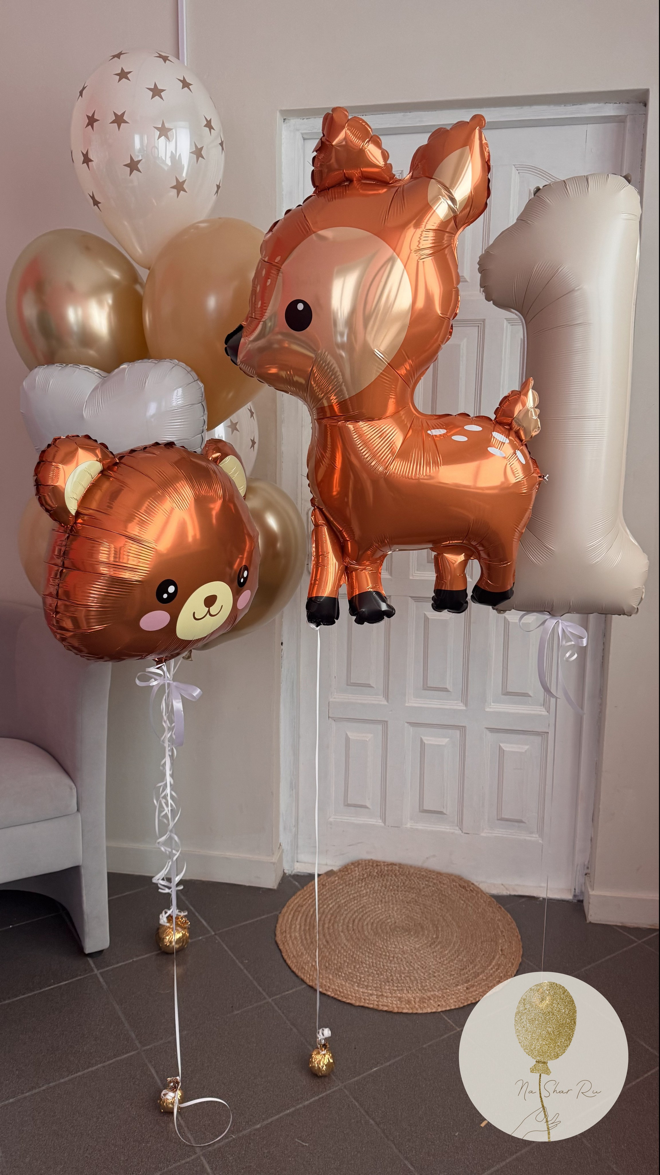 Шары для ребенка (девочка). Воздушные шары с гелием в Донецке