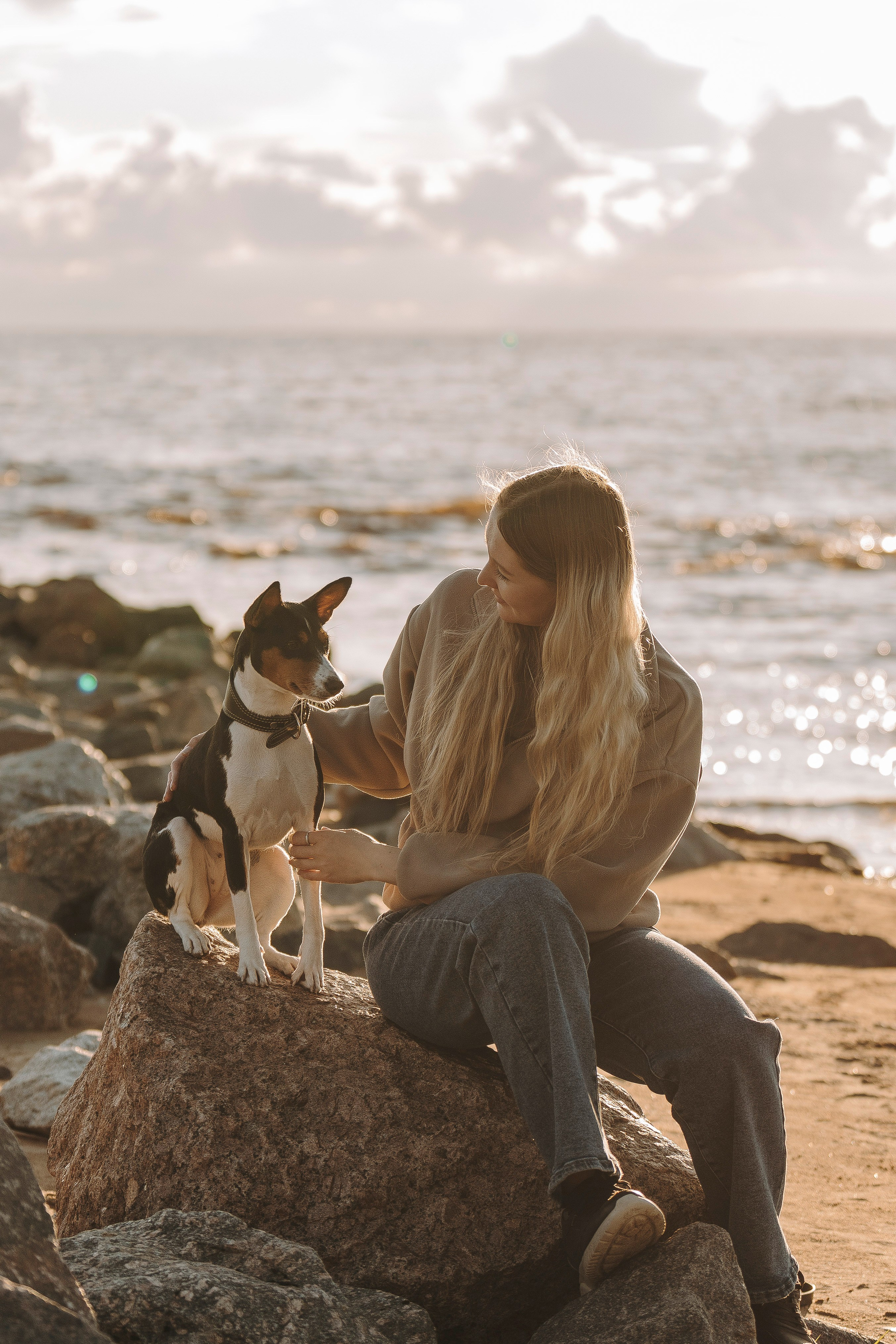 Екатерина и Дива. Фотограф анималист в Спб недорого Олеся Майорова