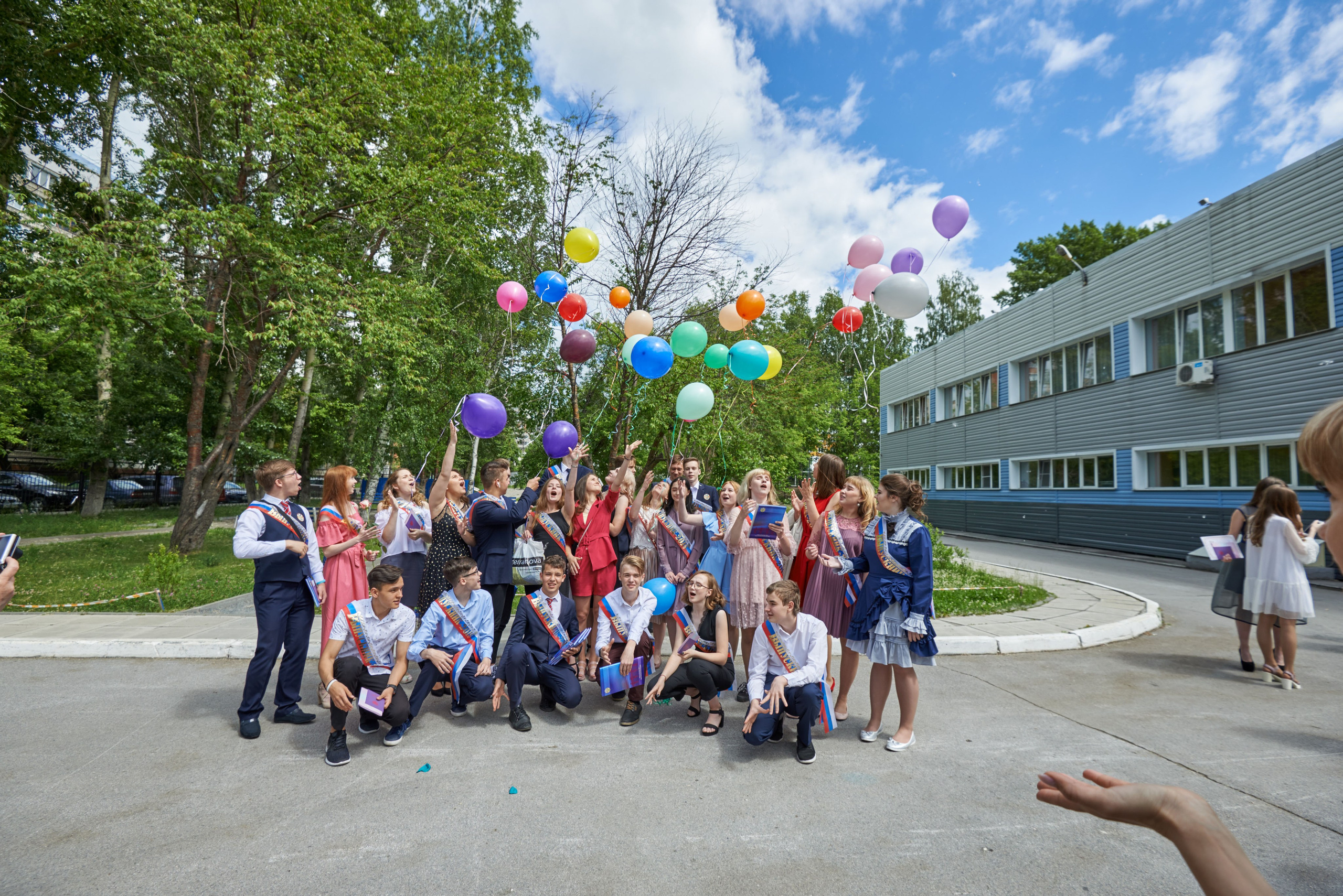Последний звонок. Школьный фотограф в Новосибирске