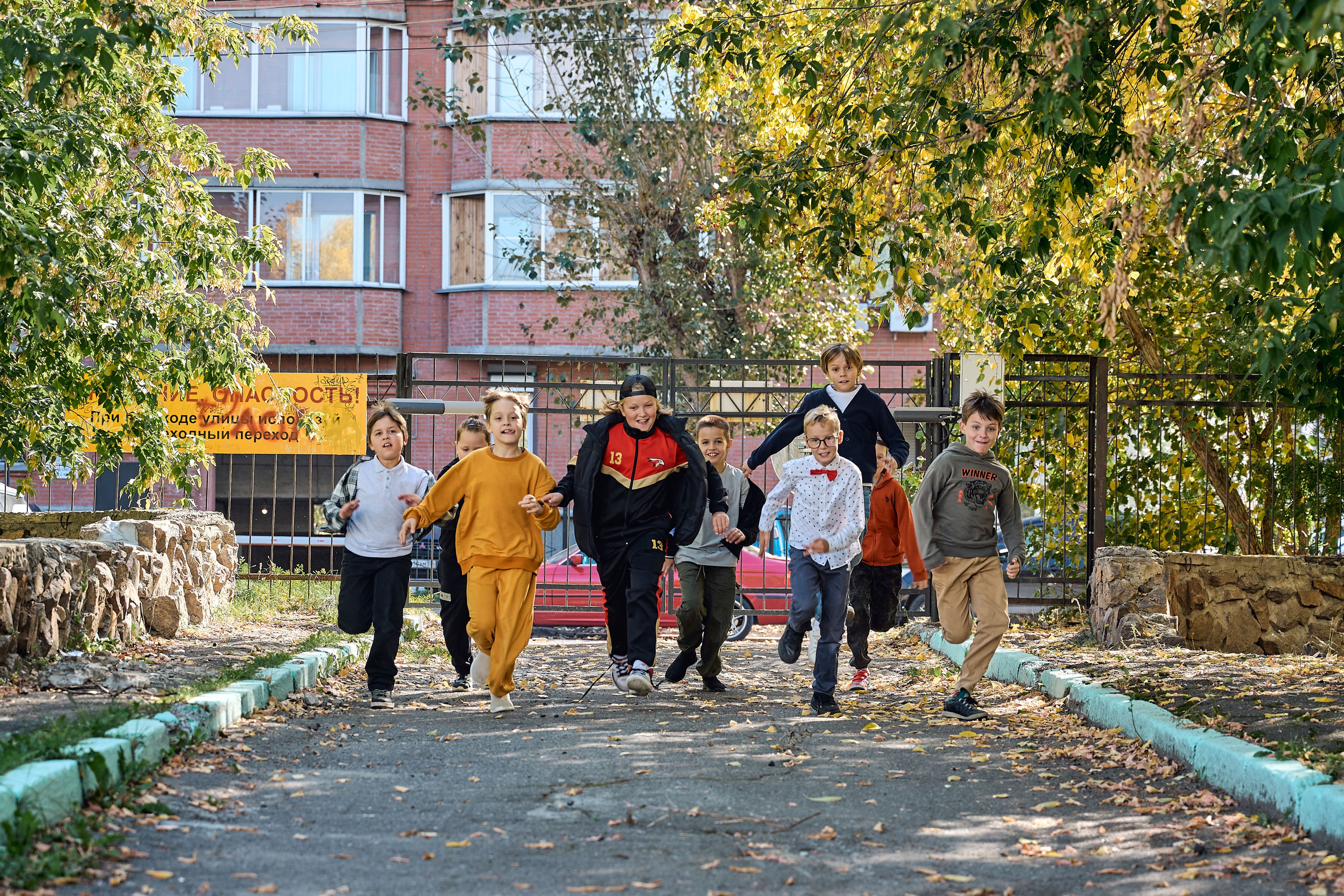 В школе. Школьный фотограф в Новосибирске
