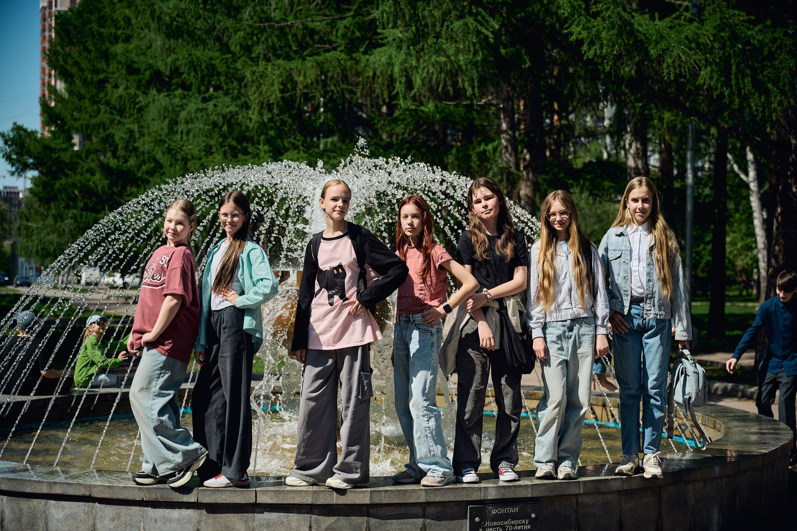 В школе. Школьный фотограф в Новосибирске