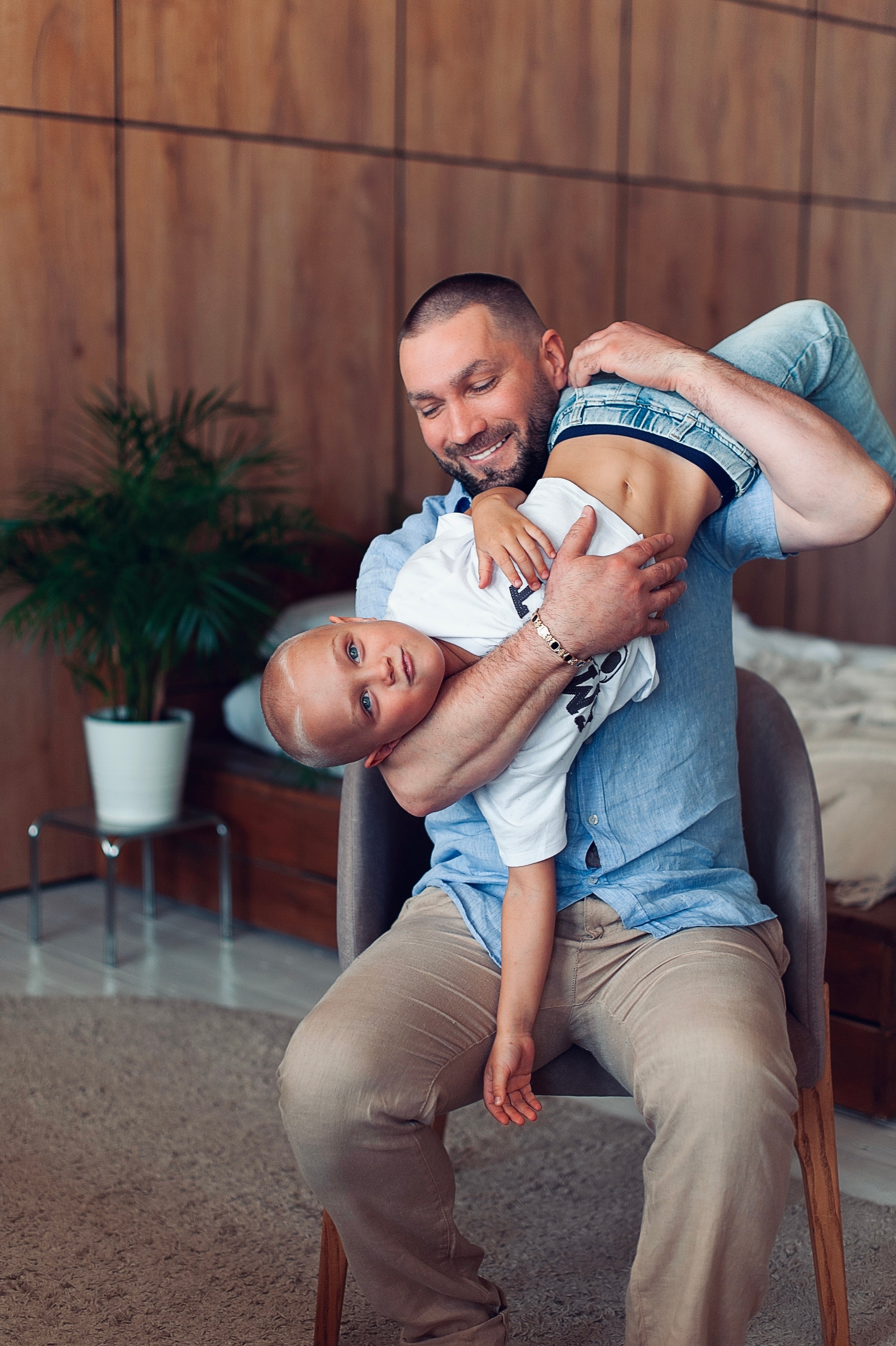 Папин день рождения. Семейный и детский фотограф в Казани Виктория Мерхи