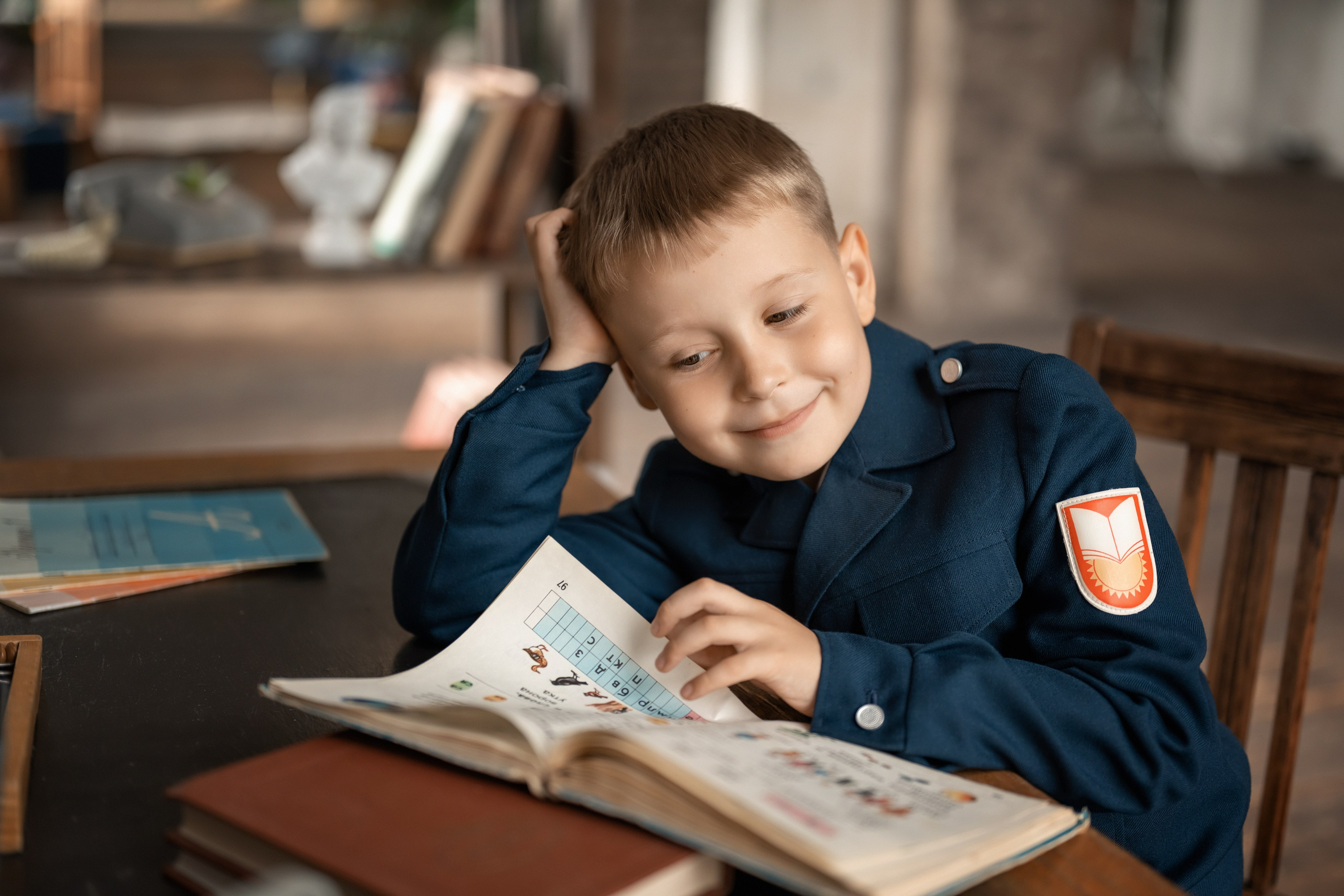 Первоклассник. Фотограф Саратов Юлия Петрова