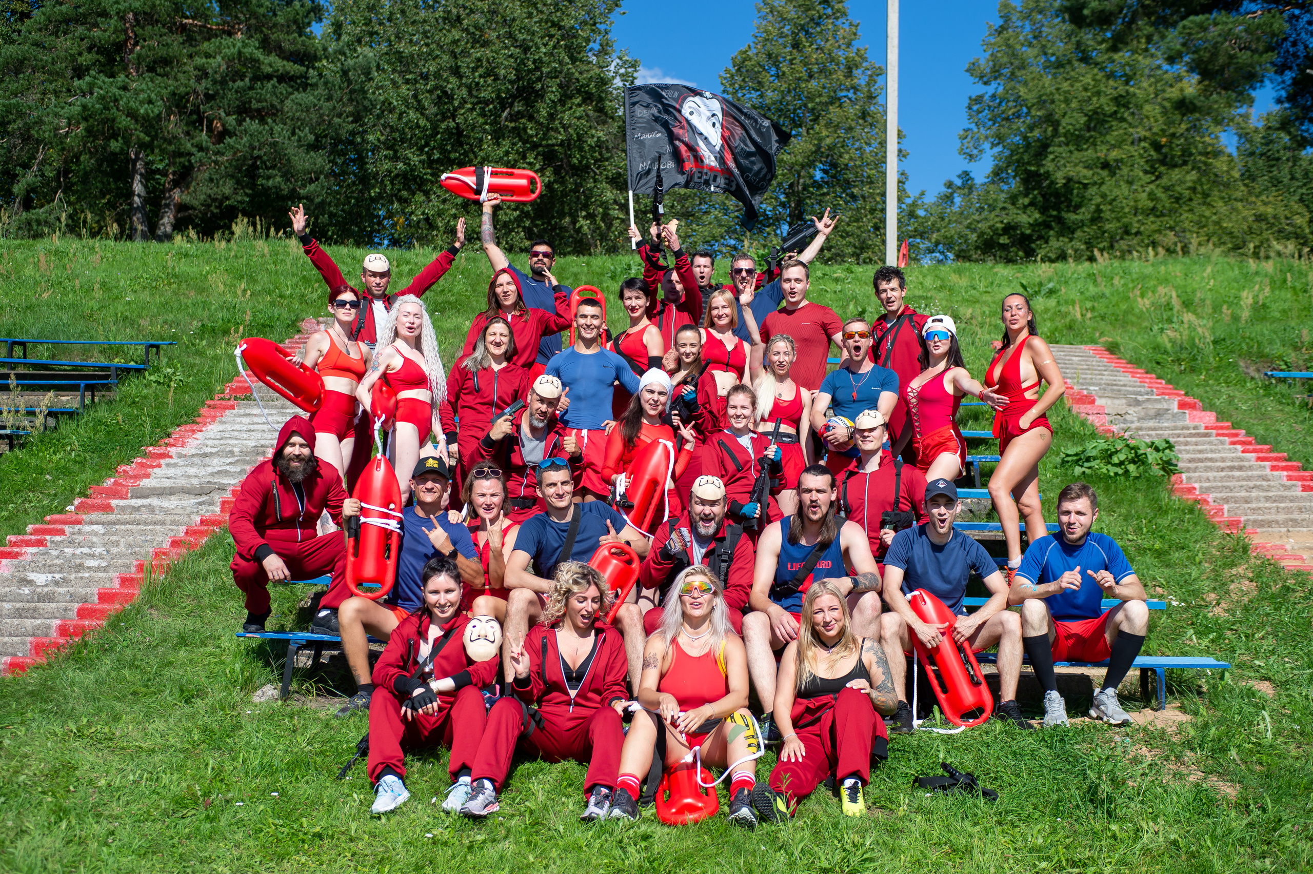 Гонка героев. Бумажный дом. Фотограф в Москве Дмитрий Тимошенко