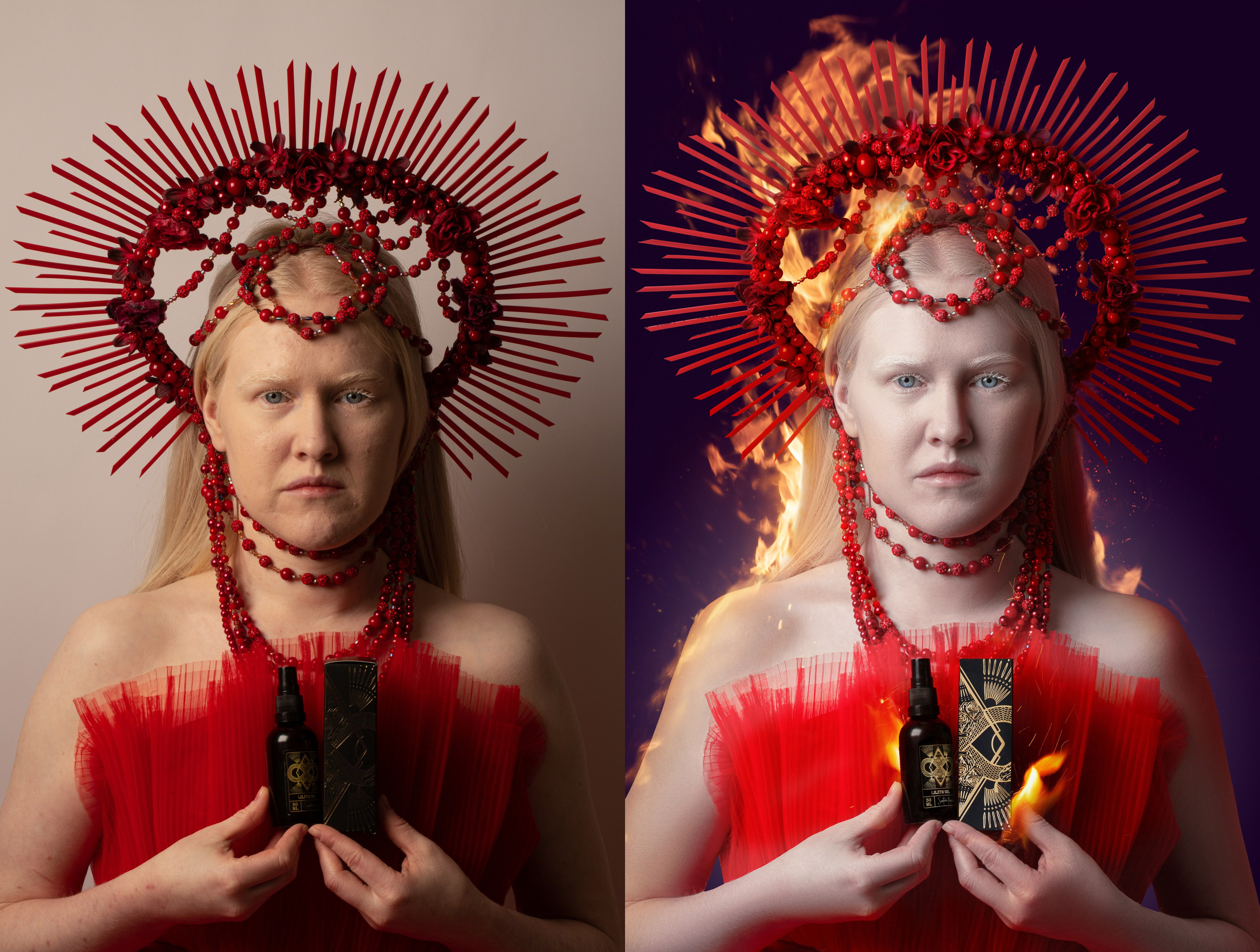 Для рекламы косметики