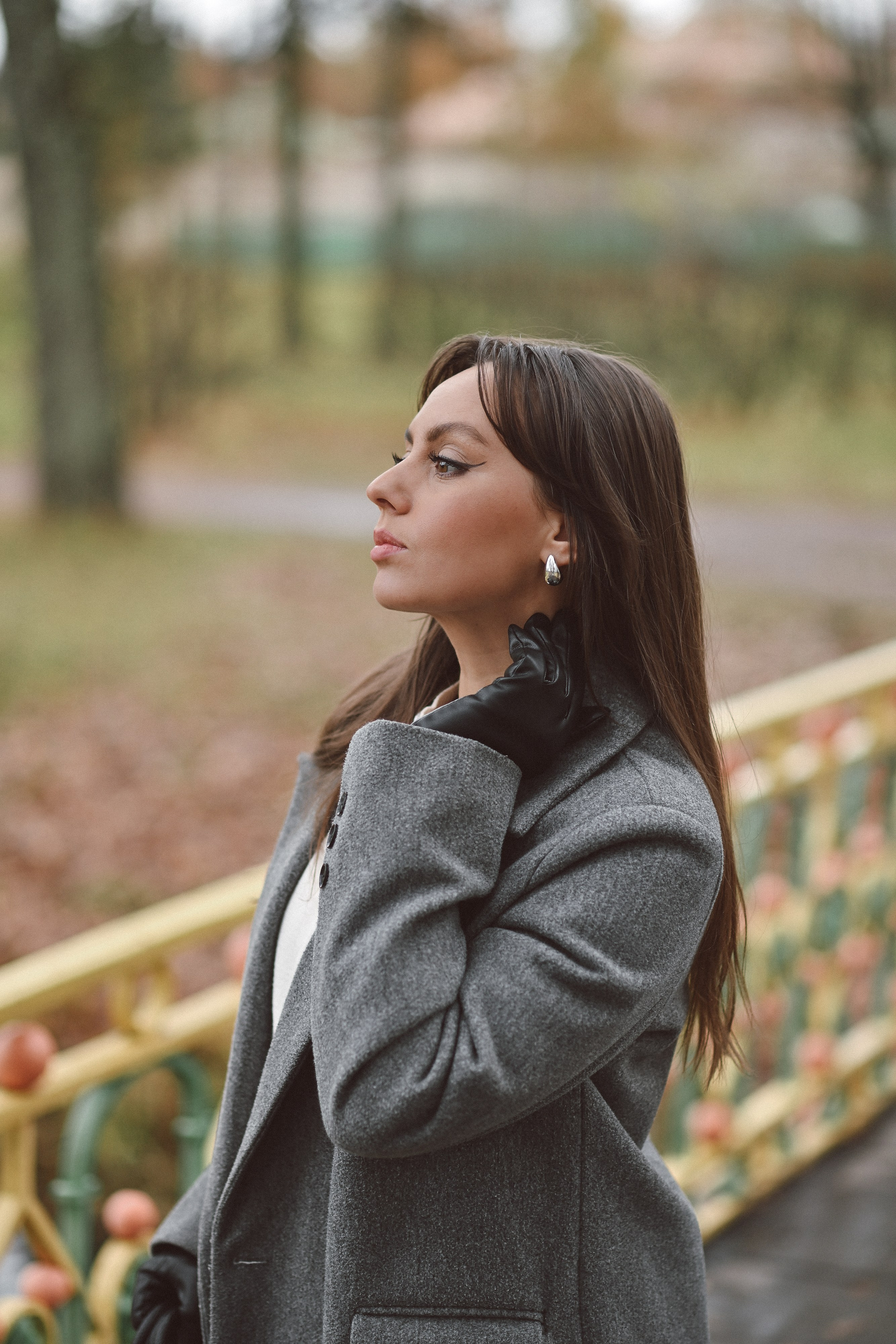 Женский осенний портрет 